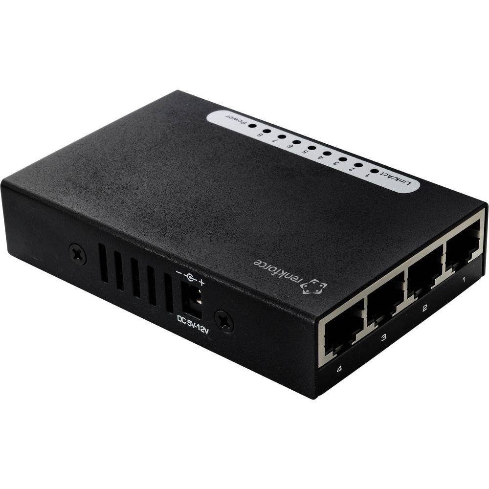 Renkforce 8-Port Gigabit Ethernet Switch Netzwerk-Switch