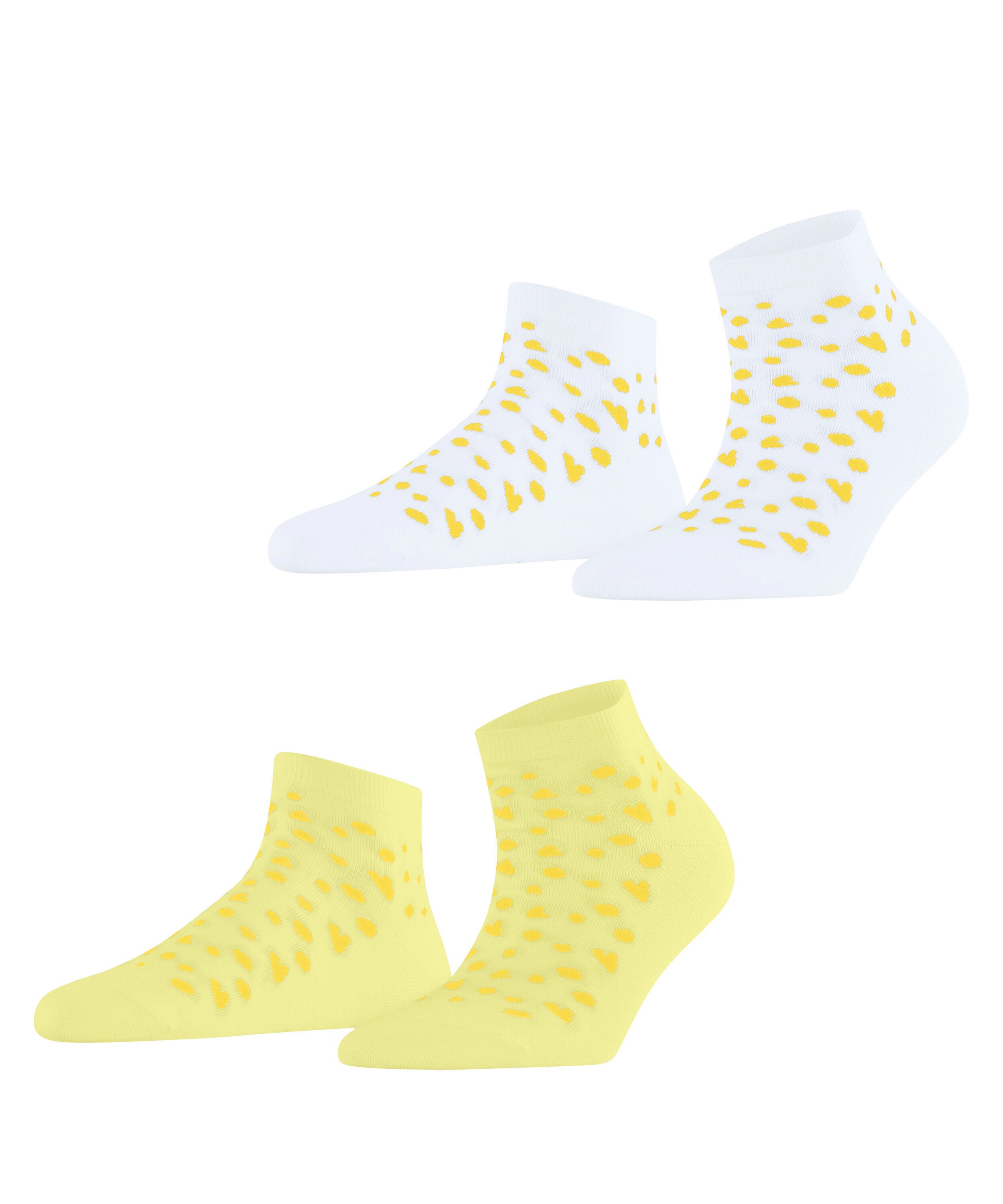 Esprit Sneakersocken Esprit Playful Hearts 2-Pack Damen (2-Paar)