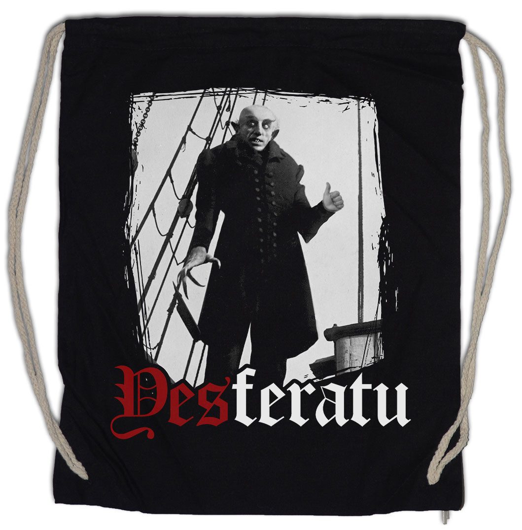 Turnbeutel Yesferatu B Turnbeutel Classic Movie Film Nosferatu Kinski Bela Klaus
