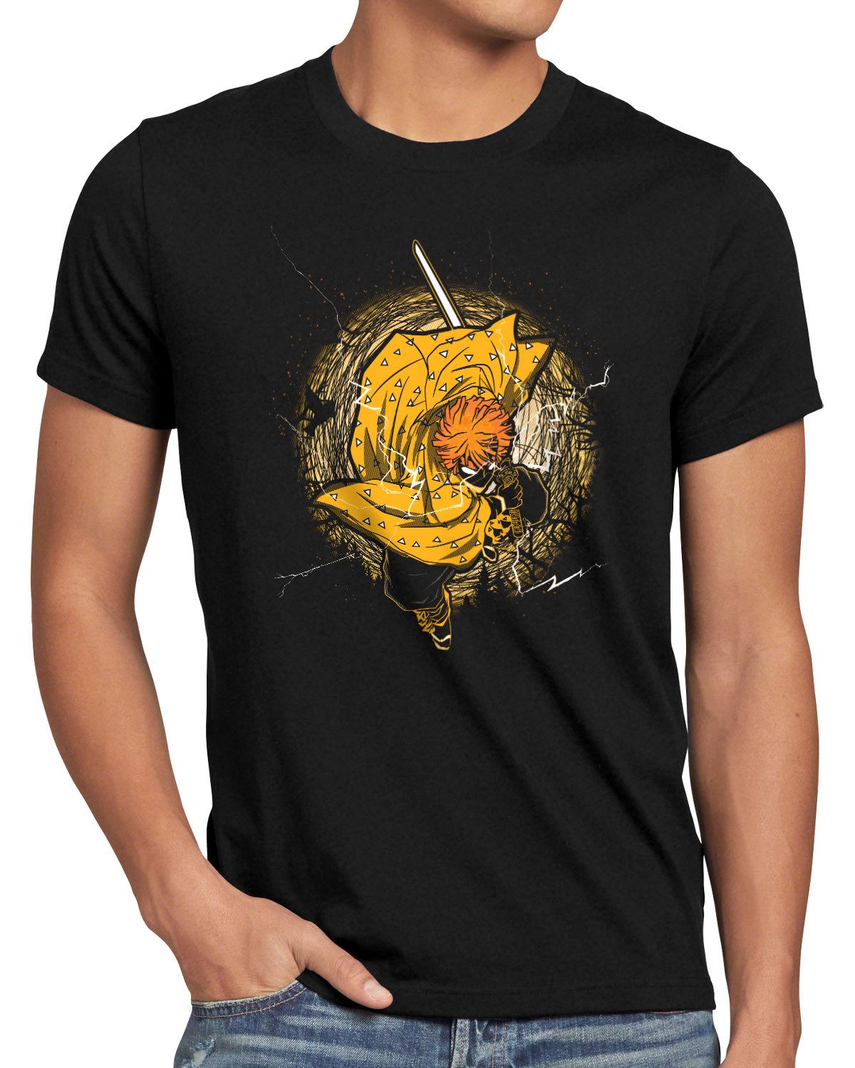 style3 T-Shirt demon slayer kimetsu yaiba tanjiro nezuko zenitsu inosuke rengoku dvd
