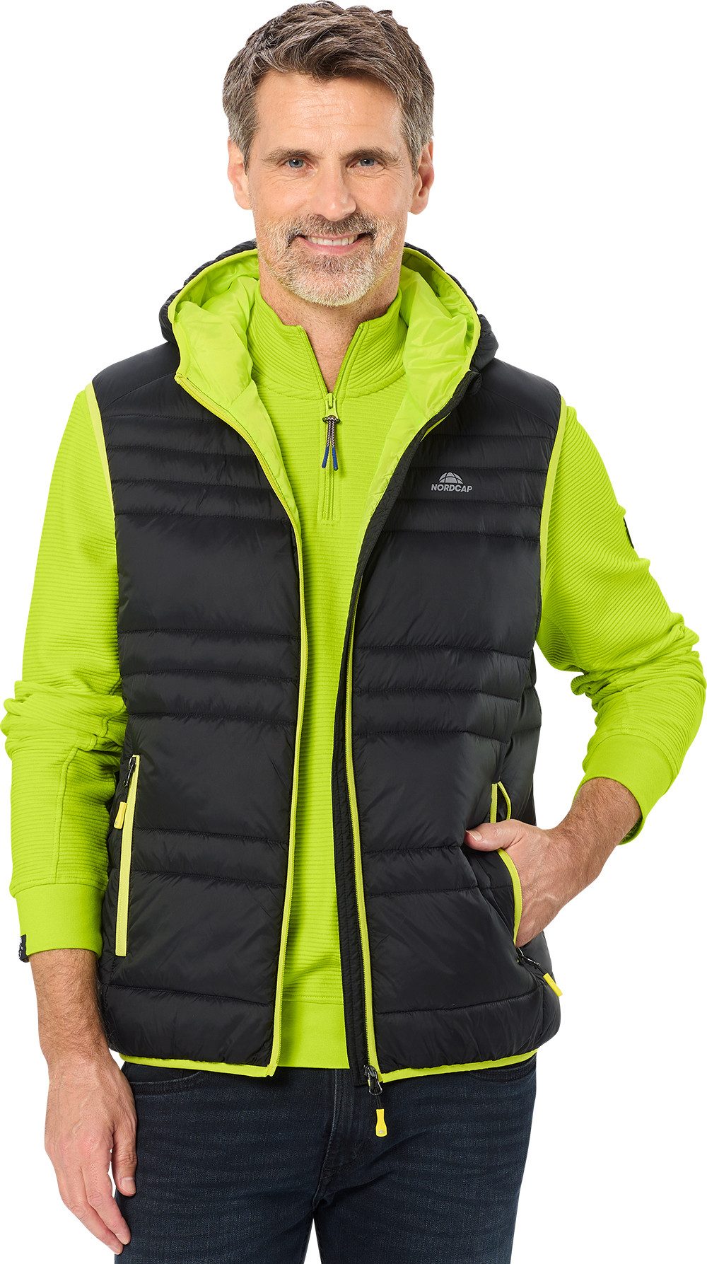 Nordcap Steppweste Bequemer Tragekomfort dank weich wattiertem Innenfutter