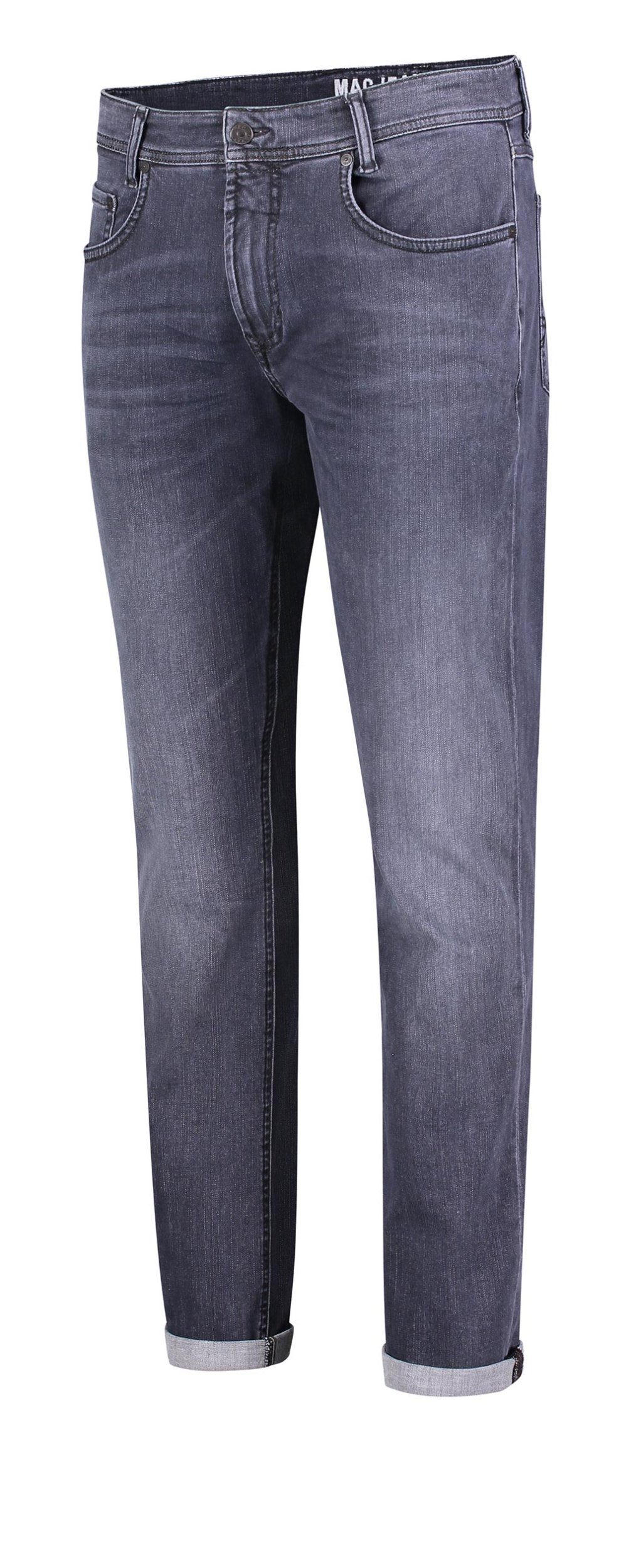 MAC 5-Pocket-Jeans MacFlexx authentic grey dark