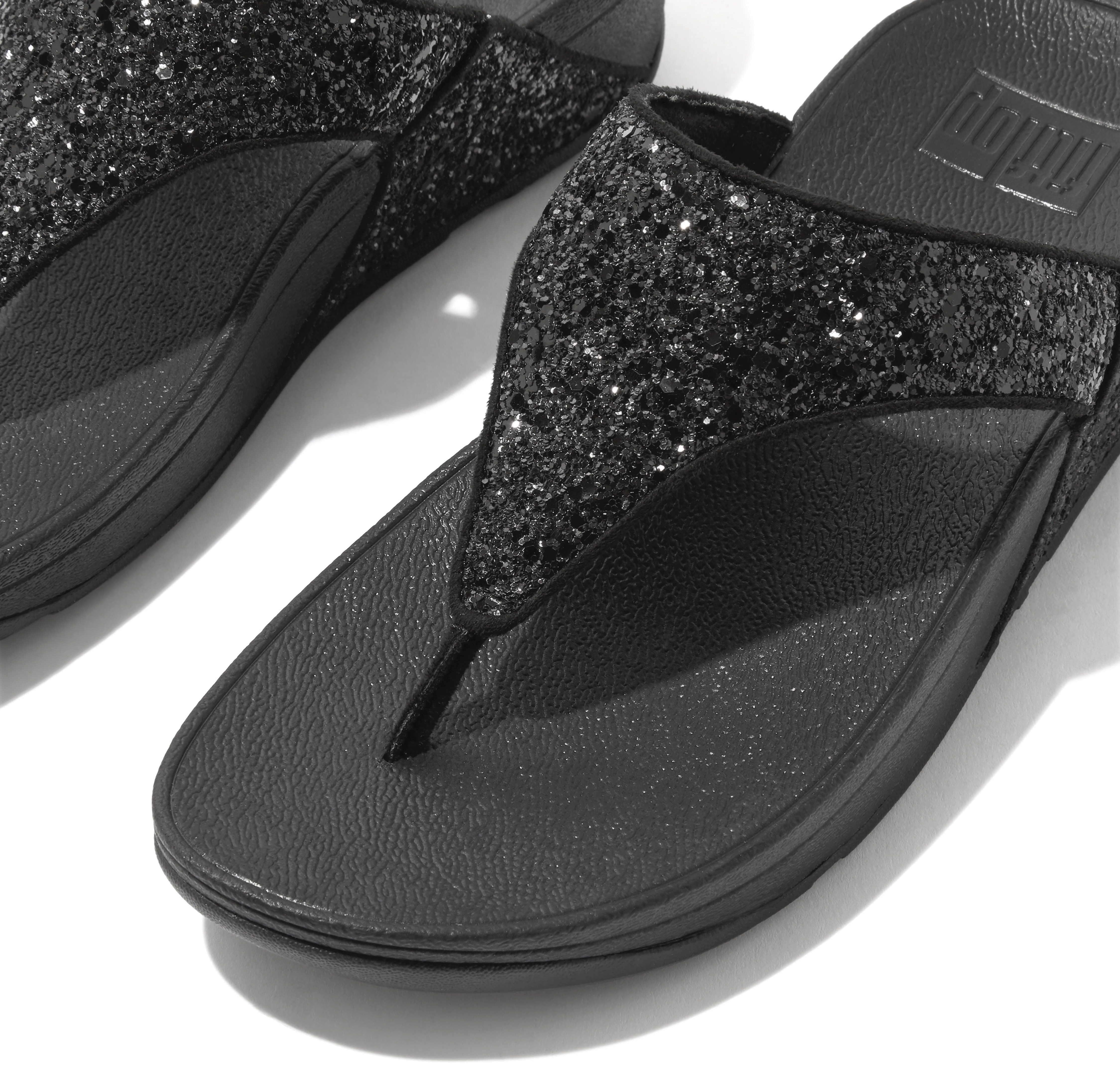 Fitflop LULU Zehentrenner, Badeschuh, Sommerschuh mit weichem Zehensteg