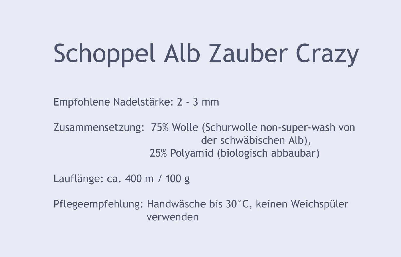Thumbnail - Schoppel Alb Zauber Crazy Zauberball Wolle zum Stricken und Häkeln Häkelwolle, 400,00 m (Sockenwolle 4fädig 4fach Socken...