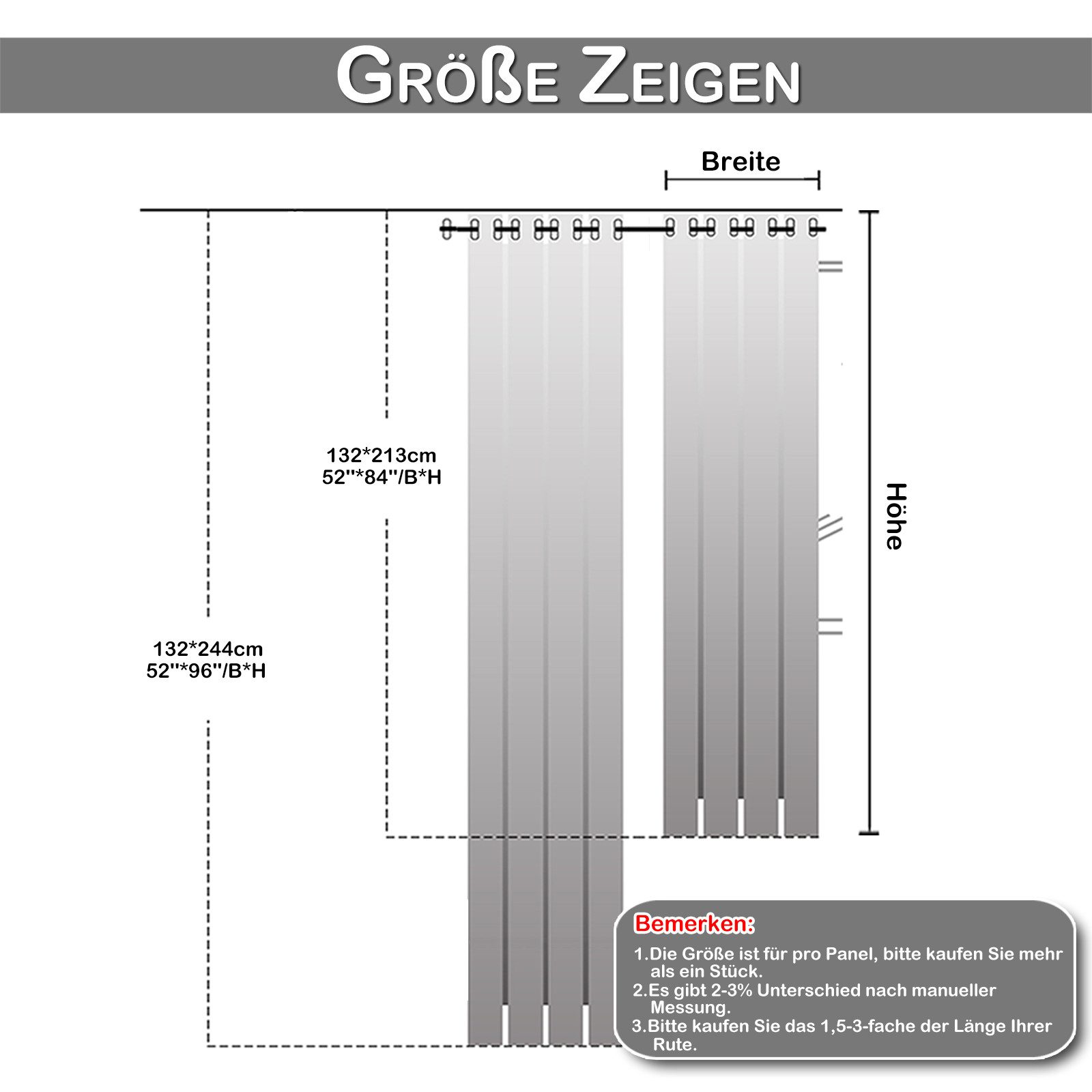 LMaxhome Outdoorvorhang Winter Verdickter Verdunkelungsvorhänge Kälteschutz UV-Schutz Vorhang (1 St), Warmer Gesteppt Wärmeisolierter Thermovorhang mit Ösen, 405g/m²