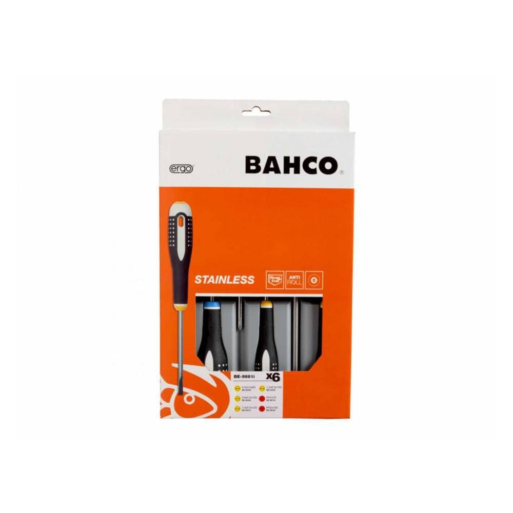 BAHCO Schraubendreher Schraubendreher-Set BE-9881I