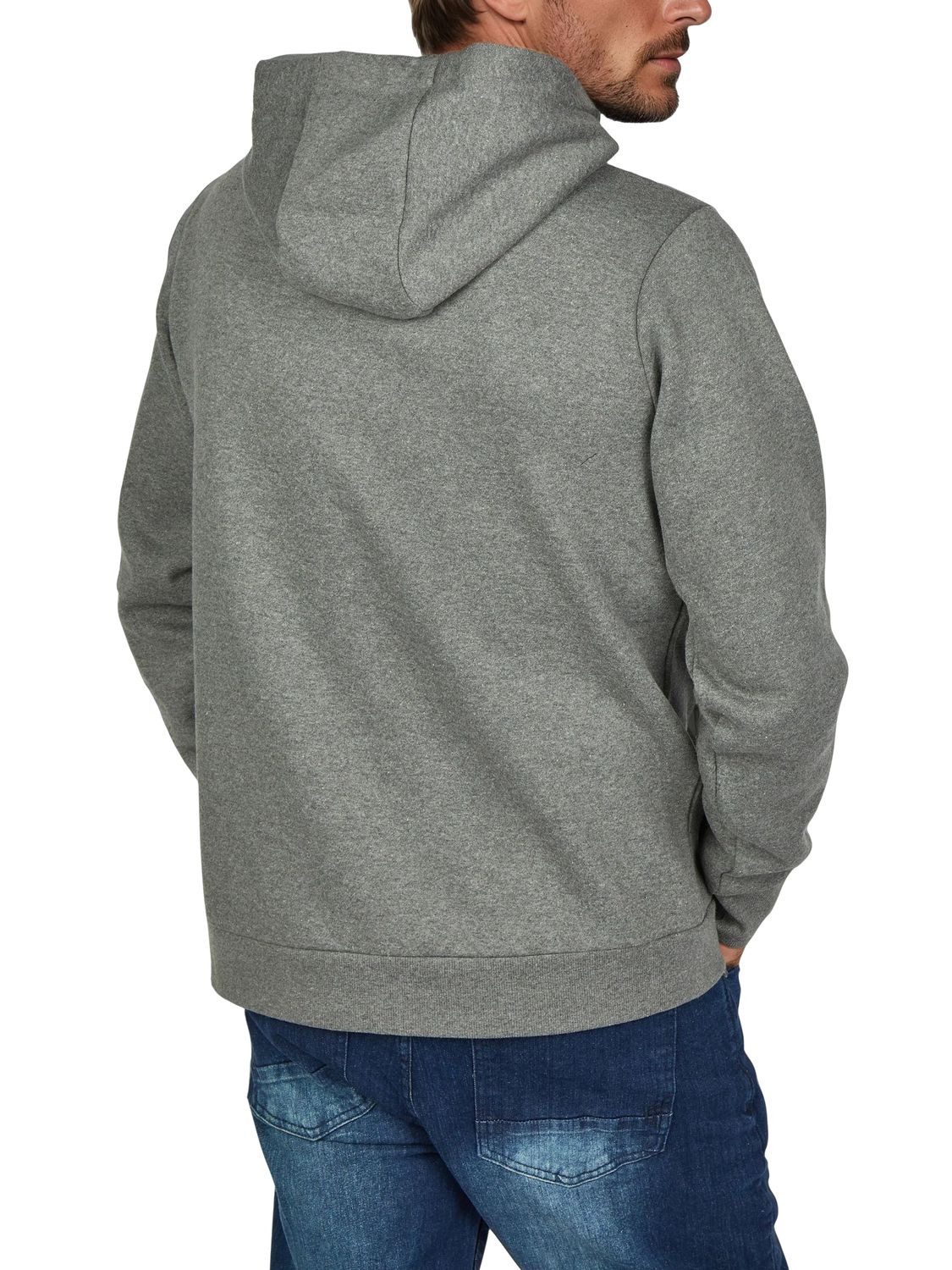 riverso Kapuzenpullover Herren Hoodie RIVArmin Regular Fit Longsleeve Sweatshirt mit Kängurutasche