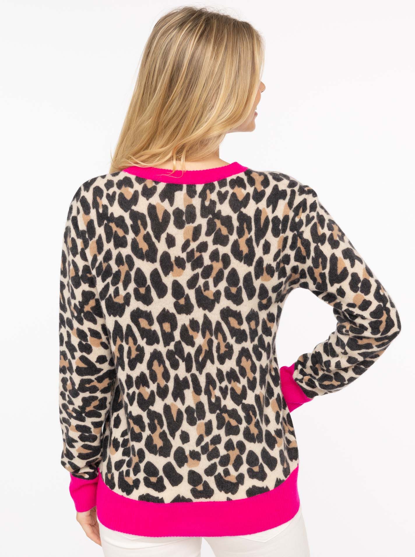 Zwillingsherz Strickpullover Leo + colored edges Rundhals,aus reinem Kaschm günstig online kaufen