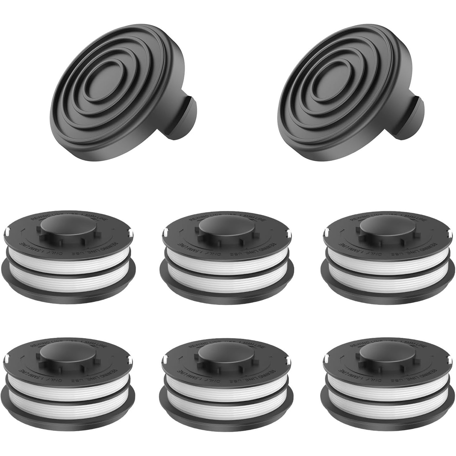 SURFOU Fadenspule 6 Stück Fadenspule Passend mit Spulendeckel Φ1.6mm 10m Ny günstig online kaufen