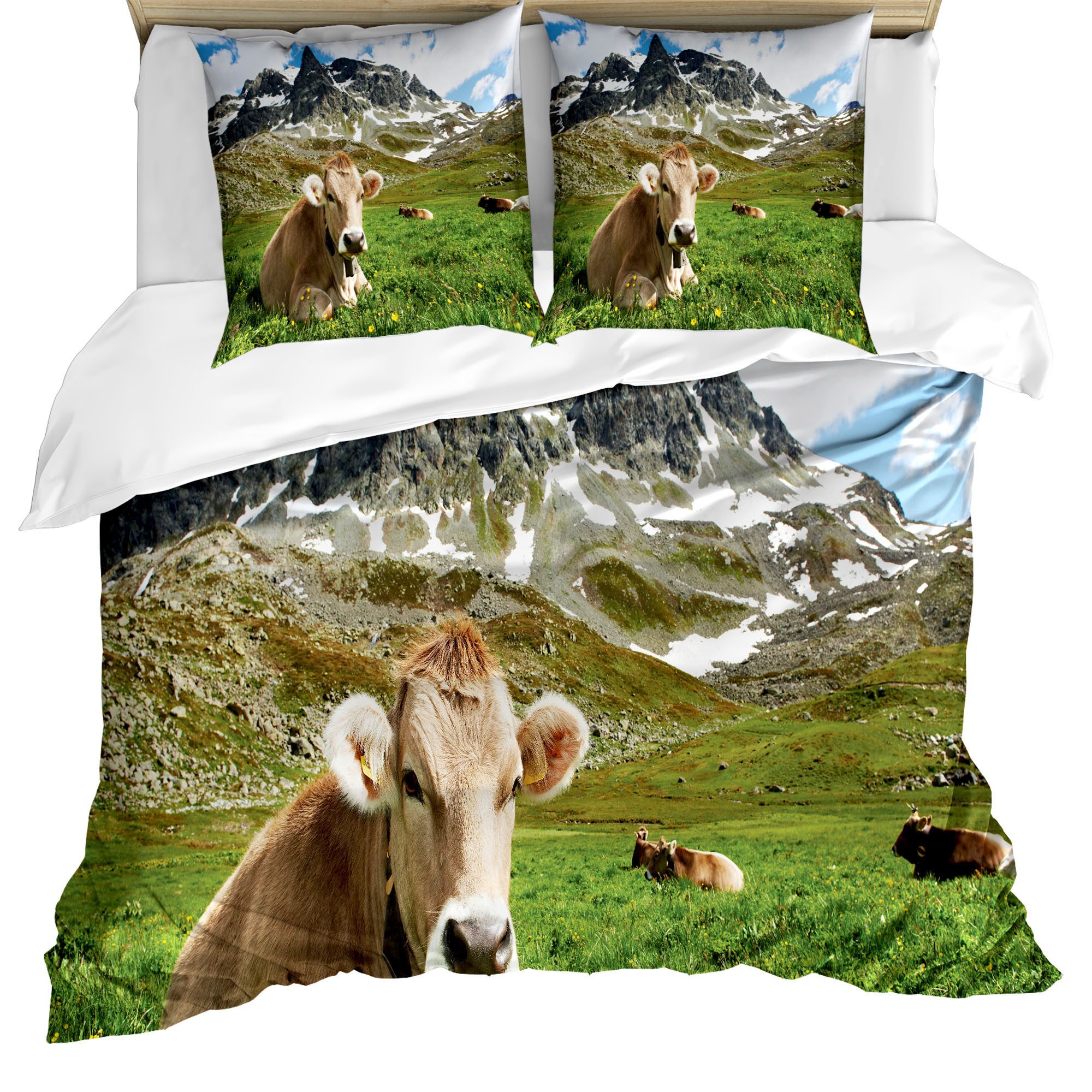 Abakuhaus Bettwäsche Milbensicher Allergiker geeignet mit Kissenbezügen, Mi günstig online kaufen