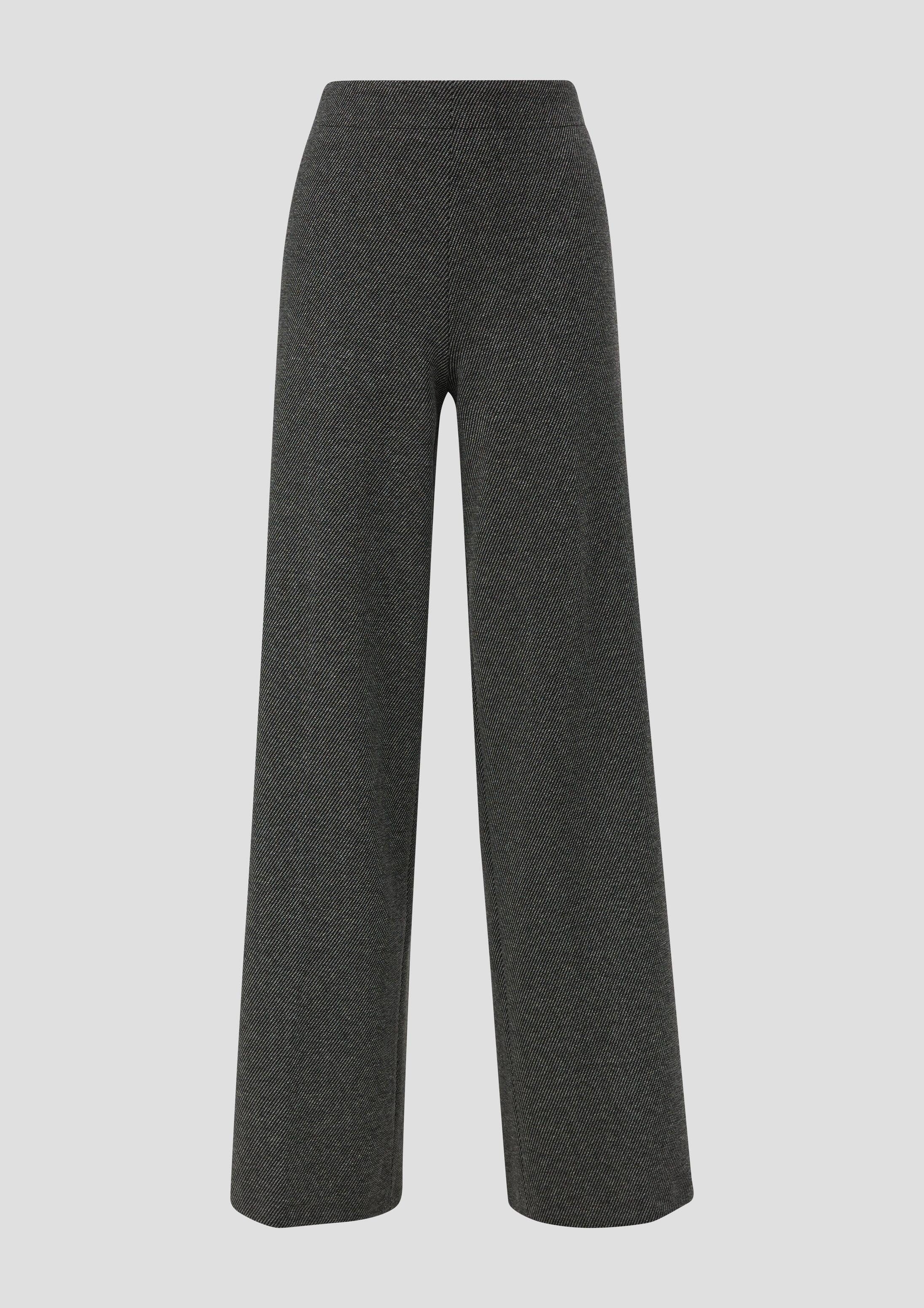 s.Oliver Chinos Hose Hose mit Wide Leg