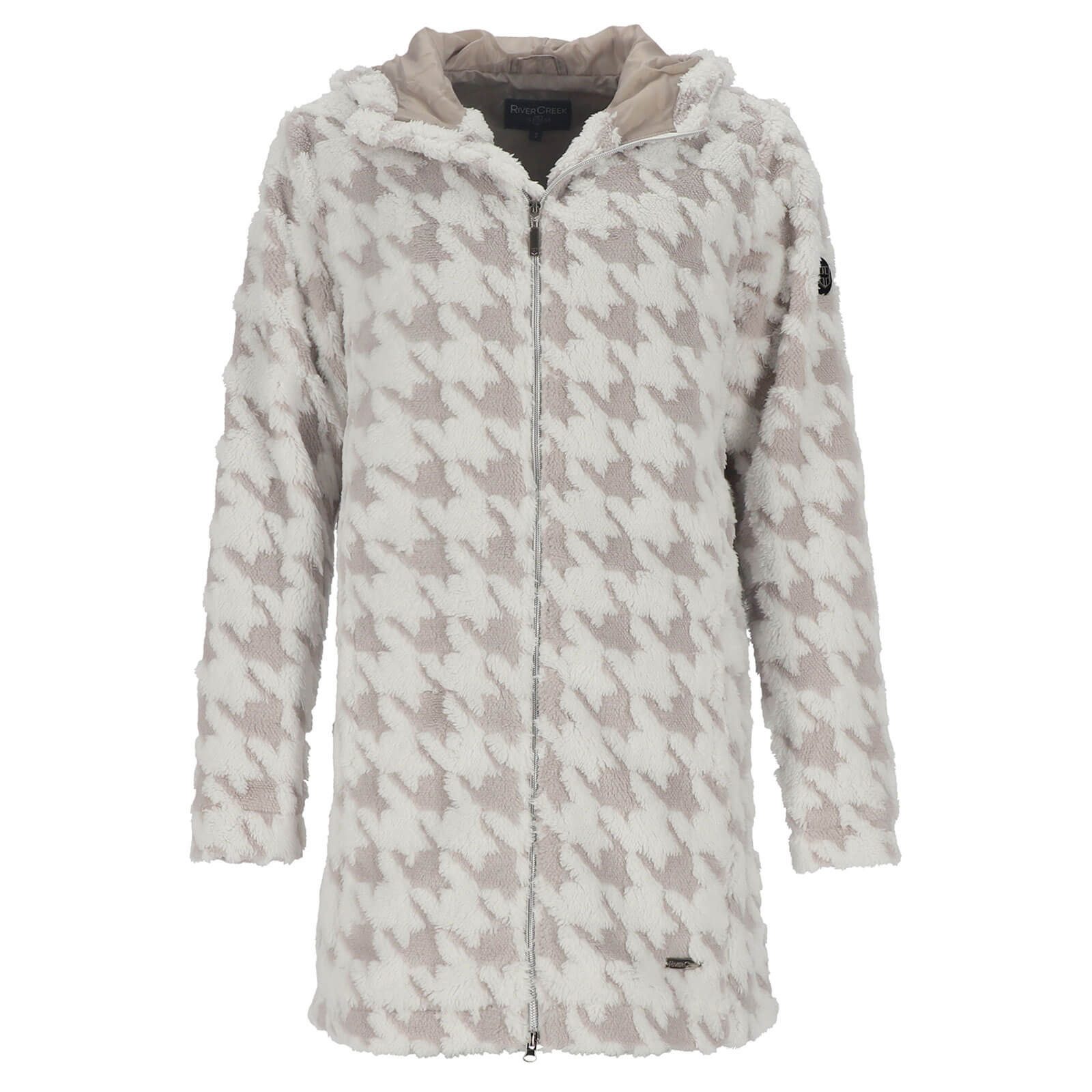 Rivercreek Fleecejacke 50943 Damen Jacke gefüttert mit Hahnentritt-Muster - günstig online kaufen