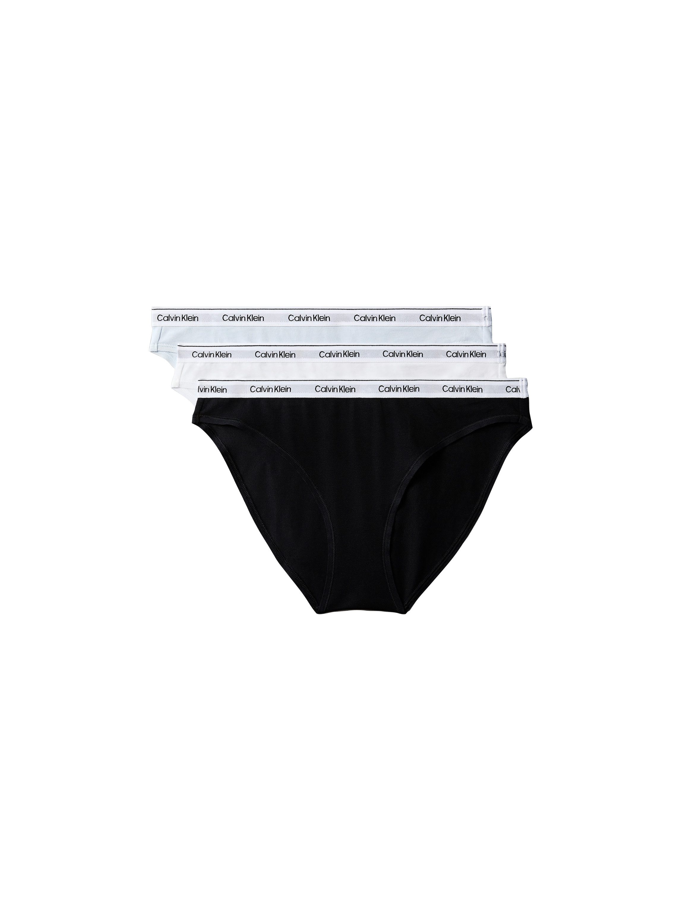 Calvin Klein Underwear Bikinislip BIKINI 3PK (Packung, 3er-Pack) Körpernahe Passform mit elastischem Bund