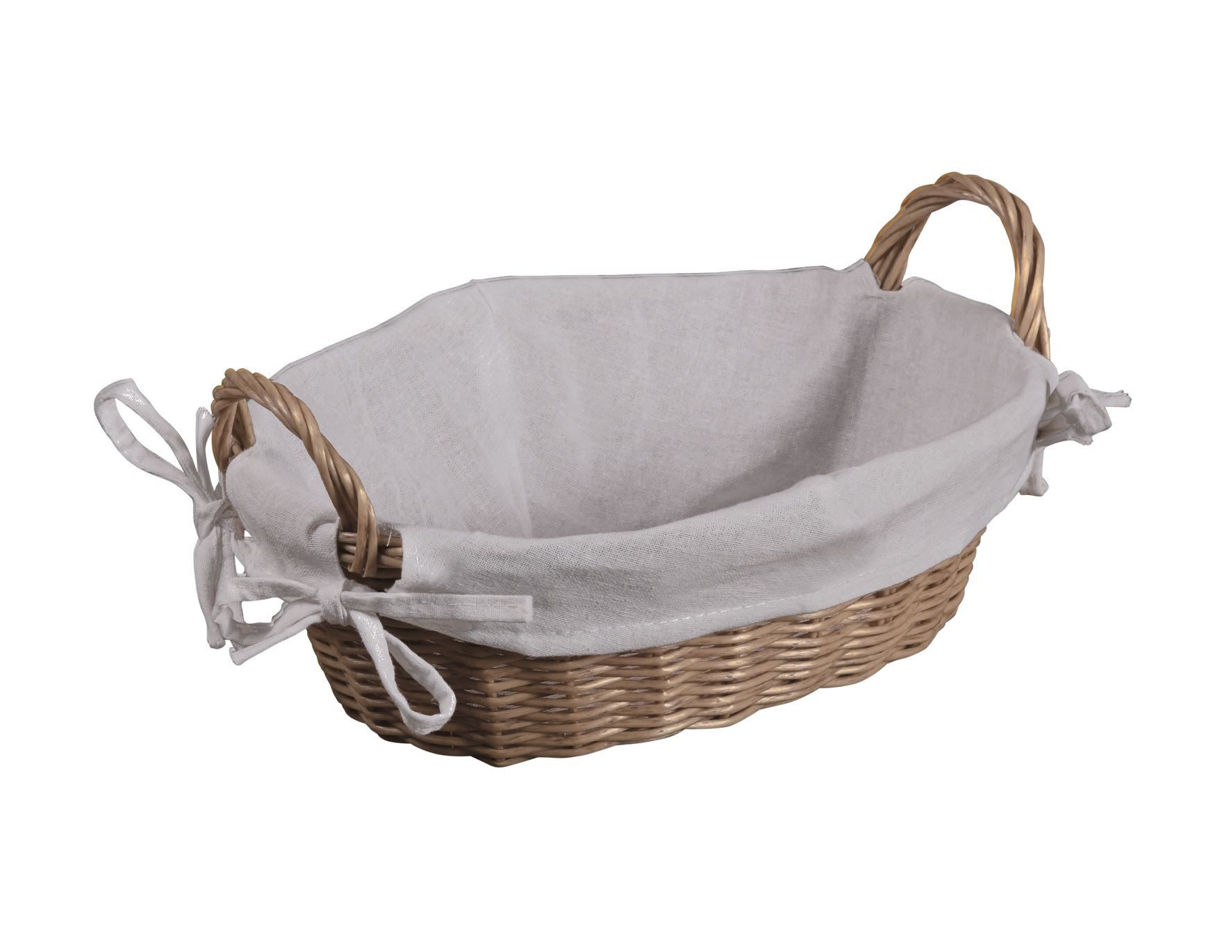 Kesper Brotkorb, Kunststoff, Brotkorb, Kunststoff, mit Textilfutter, leichte Reinigung, spülmaschin