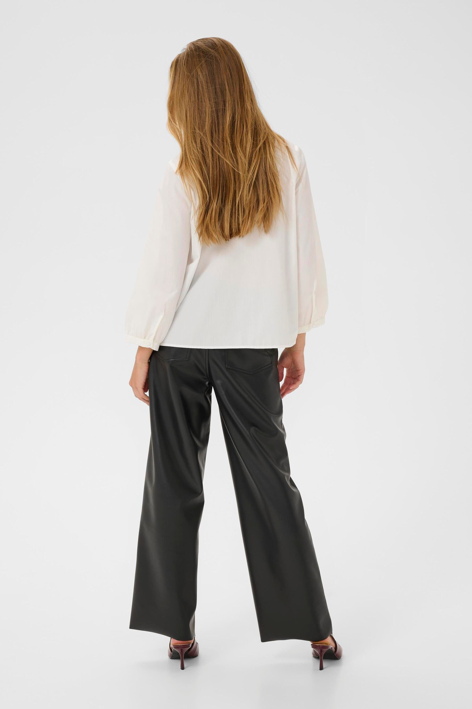 KAFFE Langarmbluse Langarm-Bluse KAava