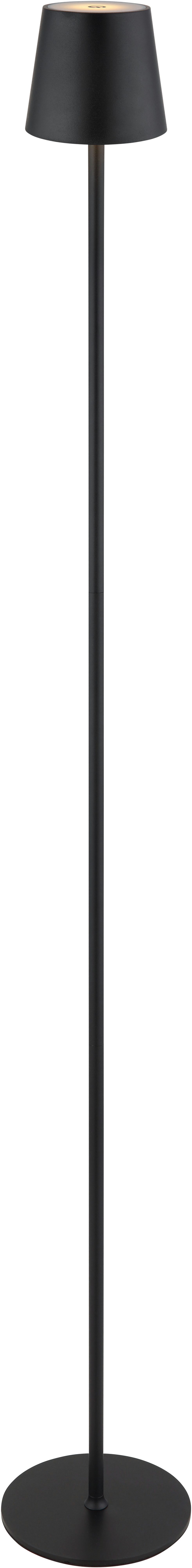 GLOBO LIGHTING LED Stehlampe VANNIE, Dimmfunktion, Memoryfunktion, mehrere Helligkeitsstufen, LED fest integriert, Warmweiß, Stehleuchte/Wohnzimmer/Schlafzimmer/Flur