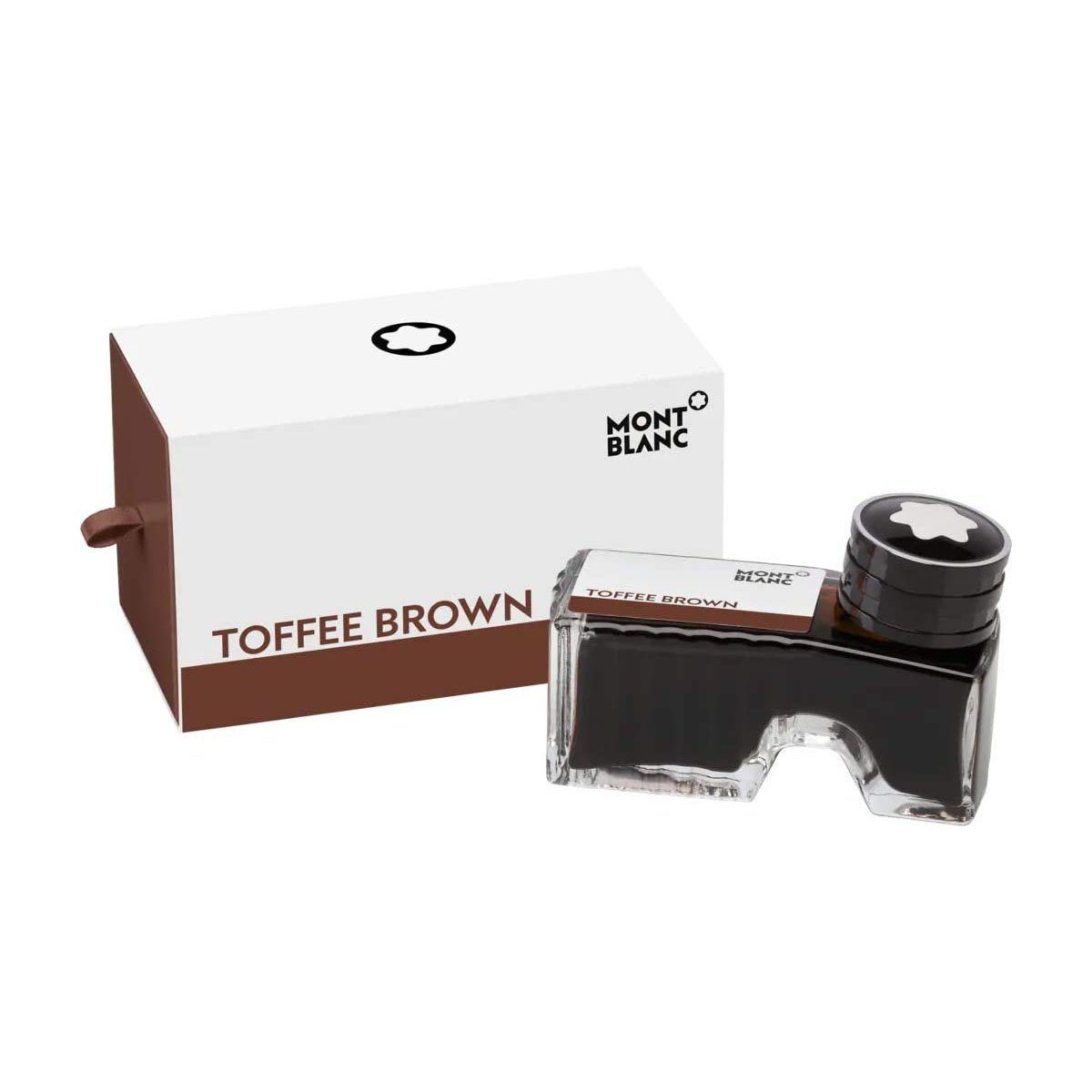 MONTBLANC MONT BLANC Tintenglas 60ml braun - 128190 / 105188 Tintenglas