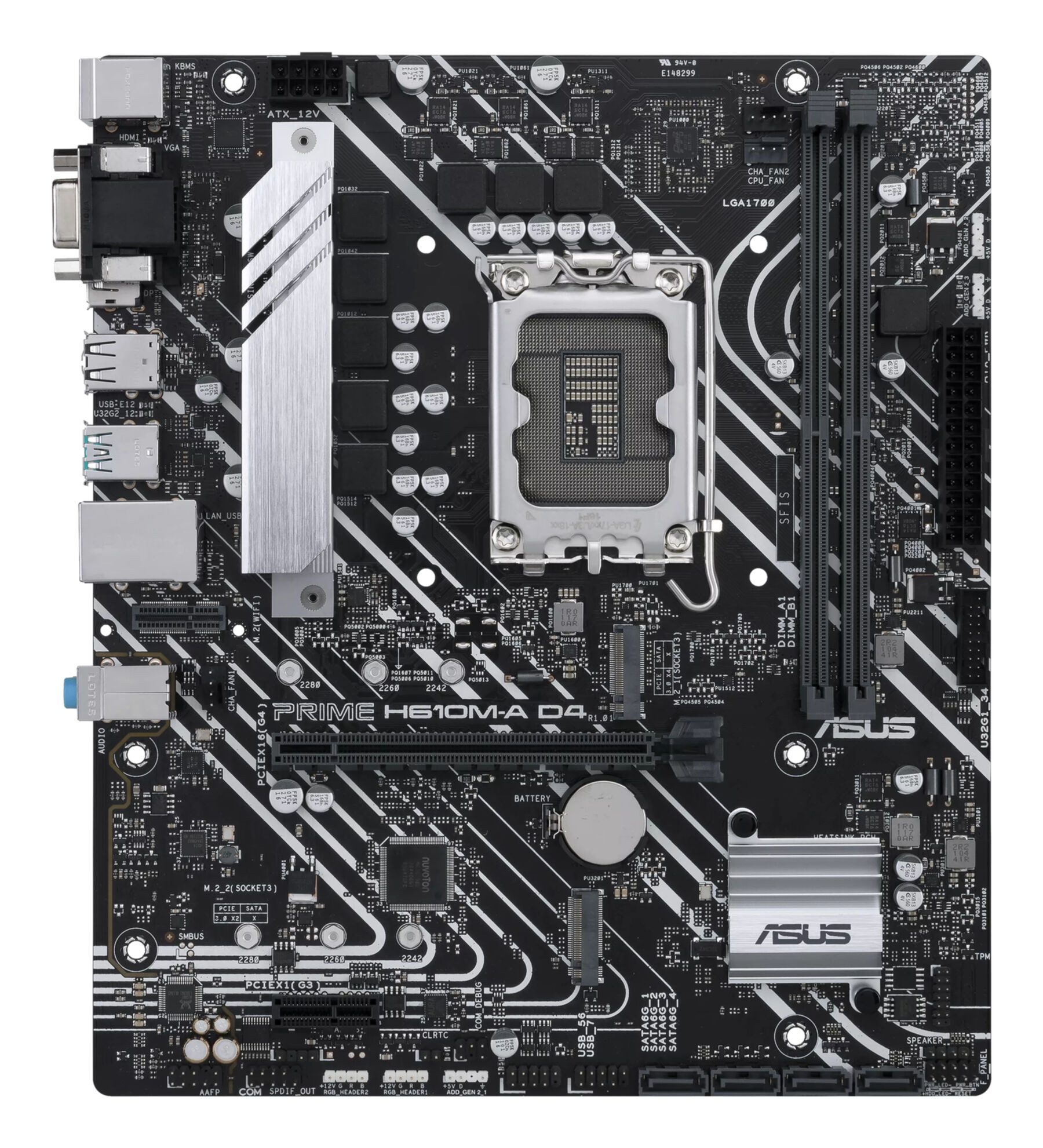 Asus PRIME H610M-A D4-CSM Mainboard