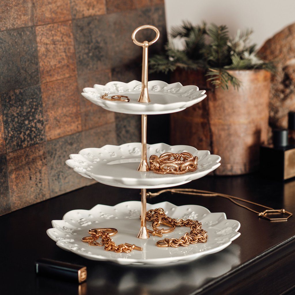 Villeroy & Boch Etagere Toy‘s Delight Royal Classic Etagere, weiß, Porzellan, (1-tlg), Premium Porcelain, Handwäsche empfohlen, Made in Germany