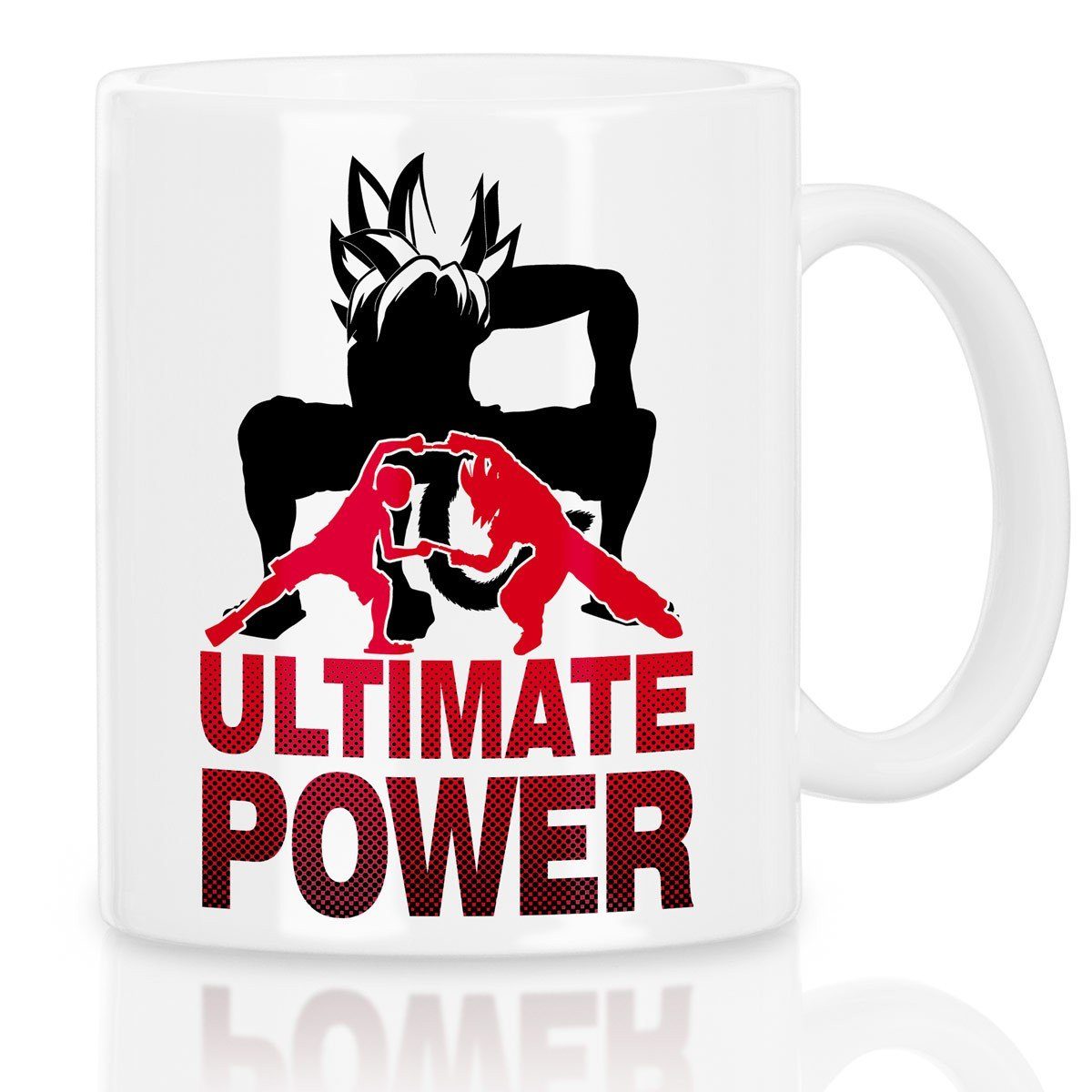 style3 Tasse, Keramik, manga vegeta Power Tasse sayajin Kaffeebecher Luffy dragonball one Fusion son-goku Goku piece anime