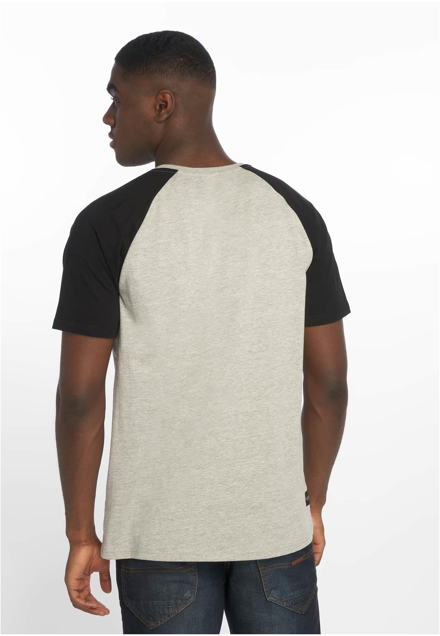 Rocawear Kurzarmshirt Herren Rocawear T-Shirt (1-tlg) grey melange/black