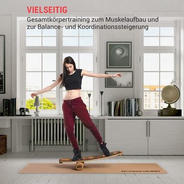 BoarderKING Gleichgewichtstrainer Indoorboard Curved