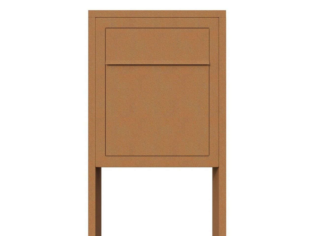 Thumbnail - Bravios Briefkasten Standbriefkasten Base Rost