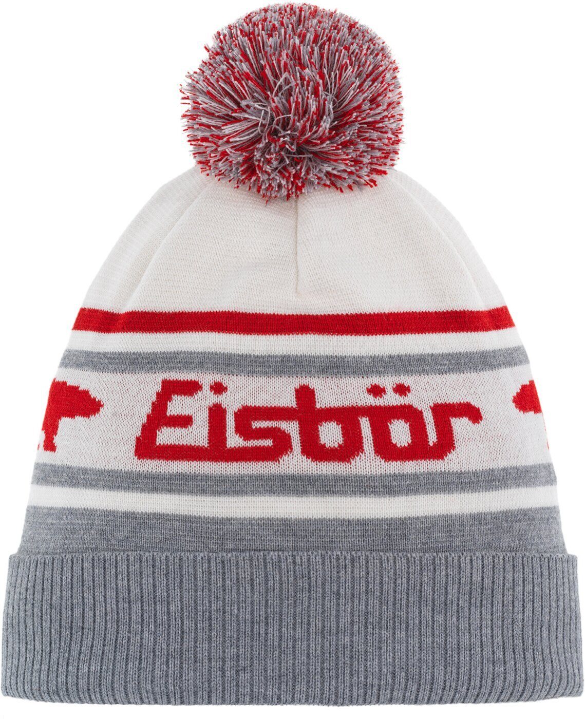 Eisbär Baseball Cap Pompon MÜ OS graumele-white-ardea Chani