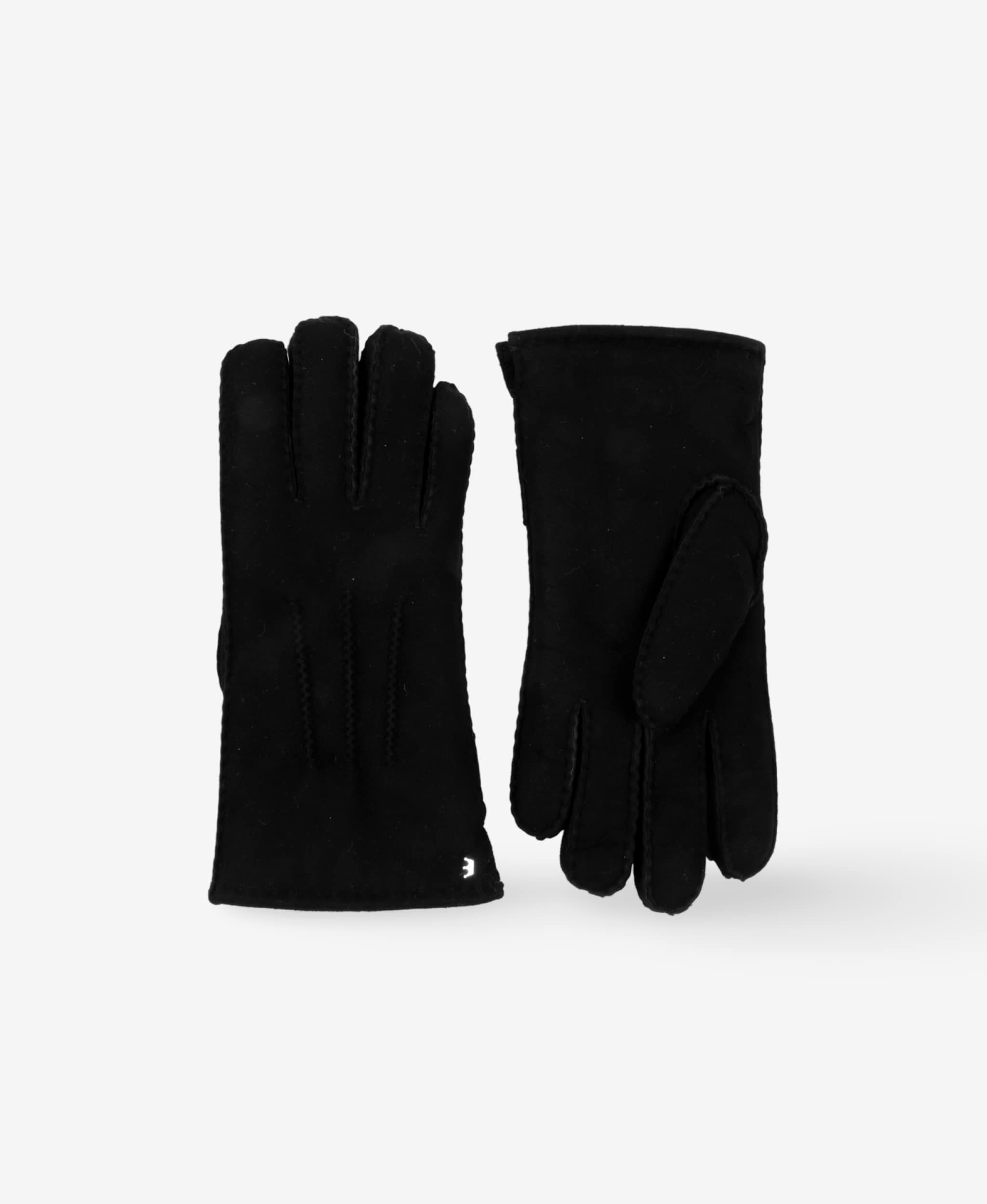 GLAMIRA Lederhandschuhe Charles Schwarze Lederhandschuhe (2-St)