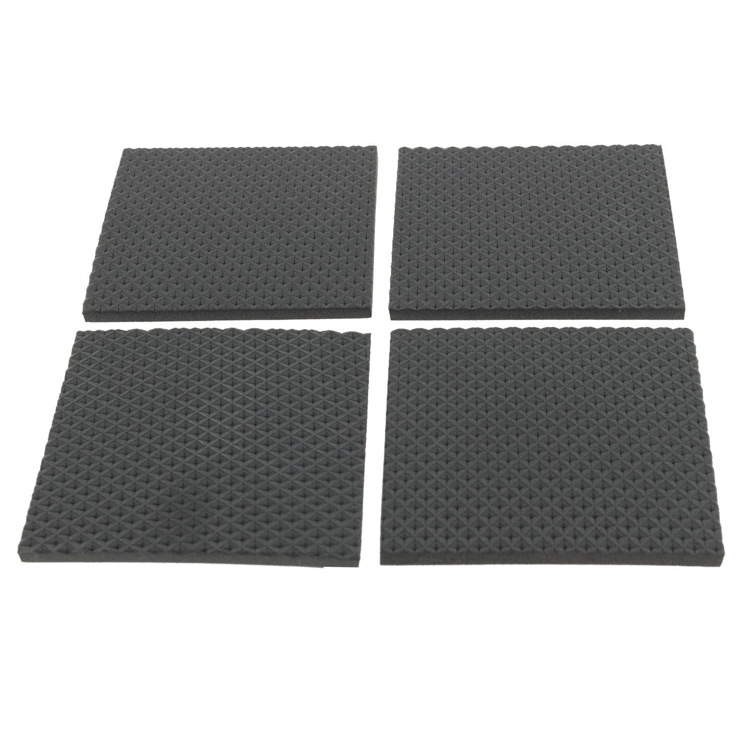 Schaumstoffeinlage 50 x Schaumstoffpolster 80x80x4mm nicht selbstklebend