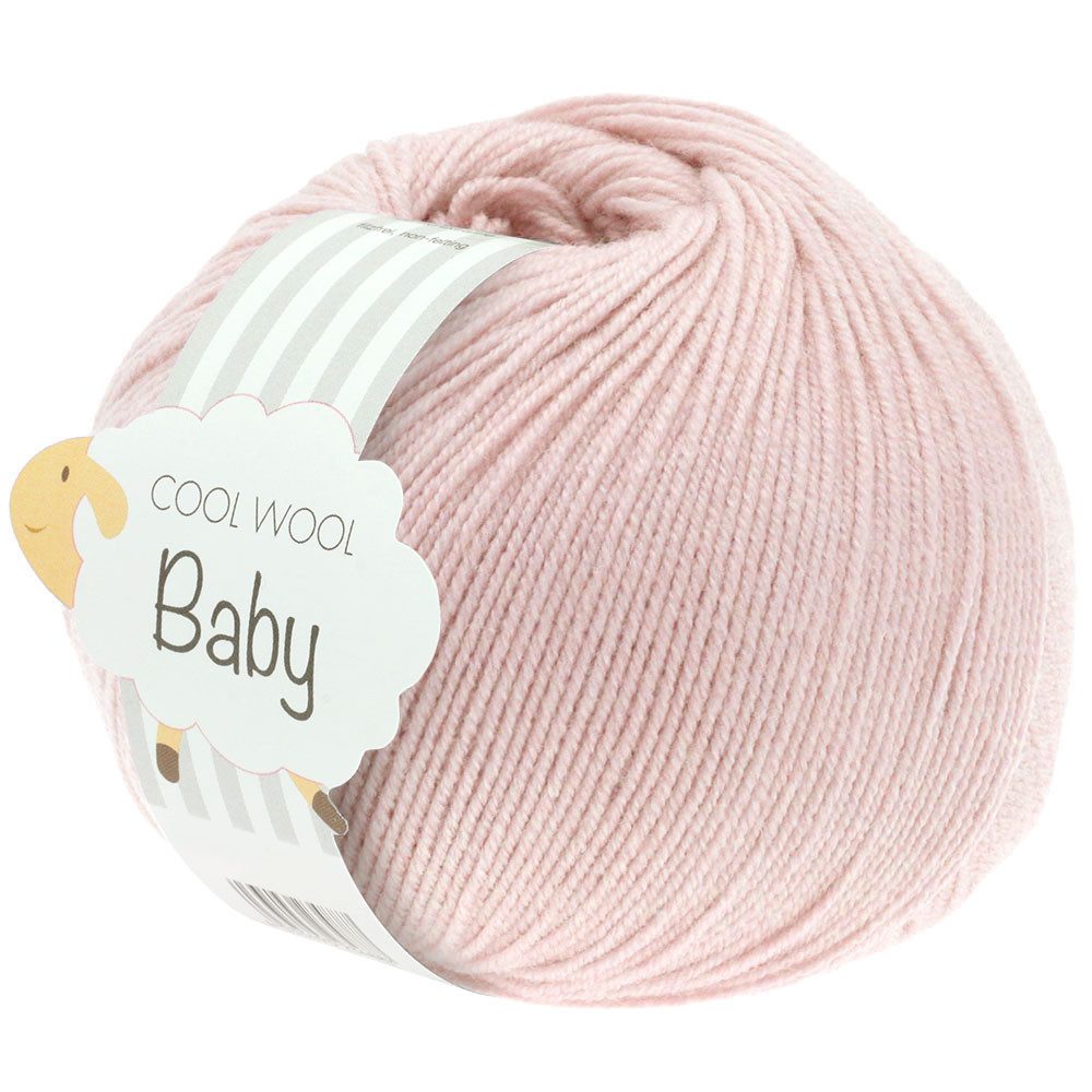 LANA GROSSA Cool Wool Baby Häkelwolle, 220 m