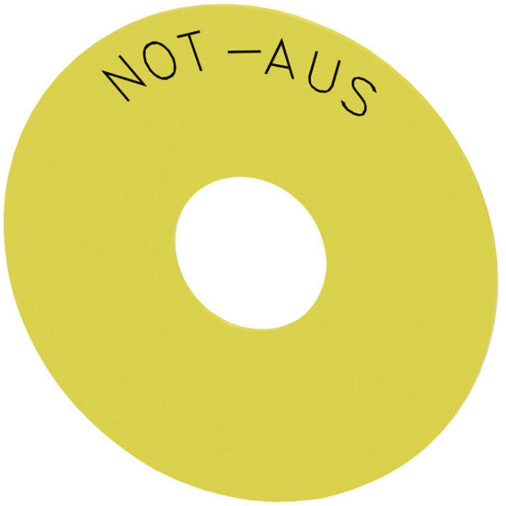 SIEMENS Relais-Modul Siemens 3SU1900-0BC31-0AS0 3SU19000BC310AS0 Unterlegschild rund 75, (3SU1900-0BC31-0AS0)