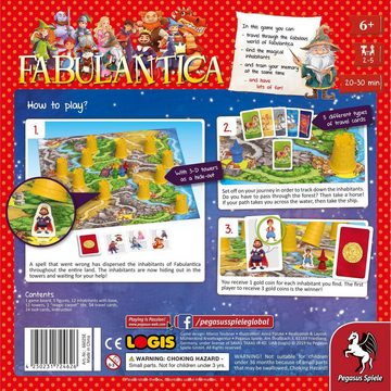 Pegasus Spiele Spiel, Familienspiel 66025E - Fabulantica English Edition GB, Kinderspiel
