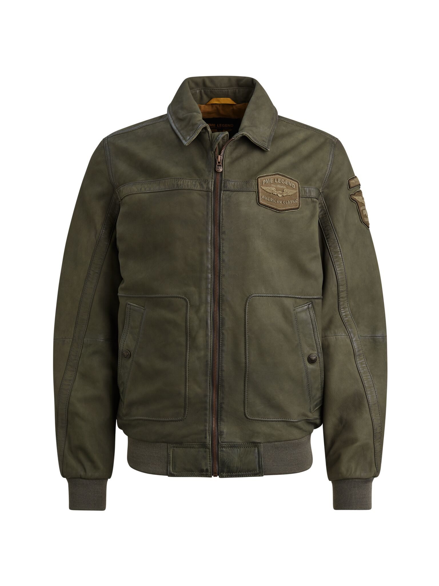 PME LEGEND Lederjacke - Flight jacket SUMMER HUDSON Sheep - lässige Schafslederjacke