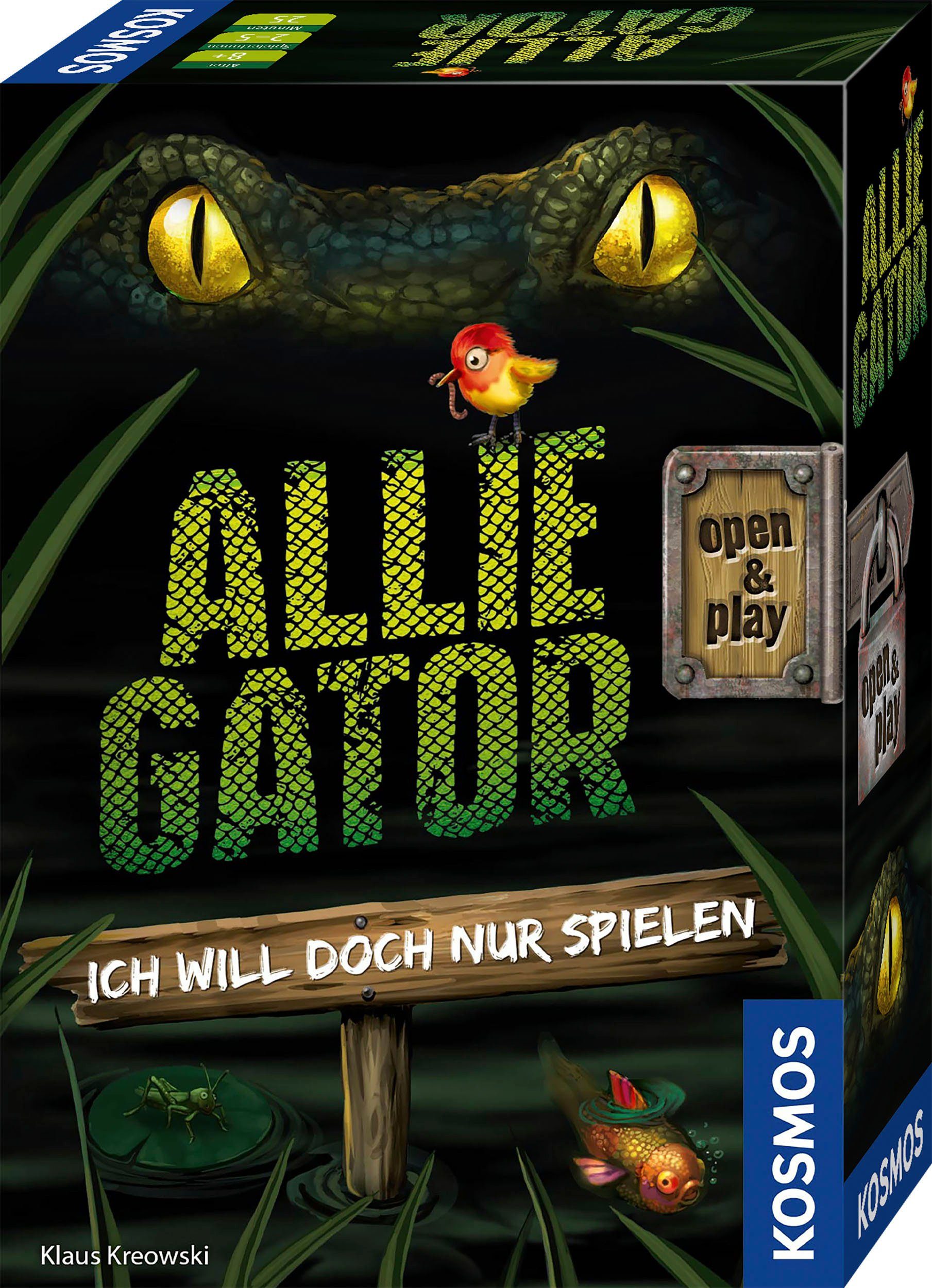 Kosmos Spiel Allie Gator, Kartenspiel