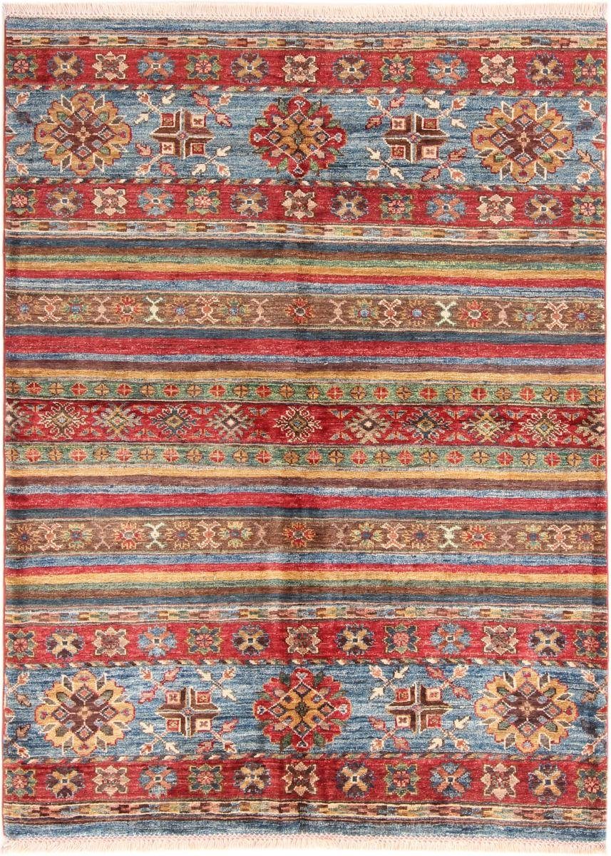Orientteppich Arijana Shaal 109x148 Handgeknüpfter Orientteppich, Nain Trading, rechteckig, Höhe: 5 mm