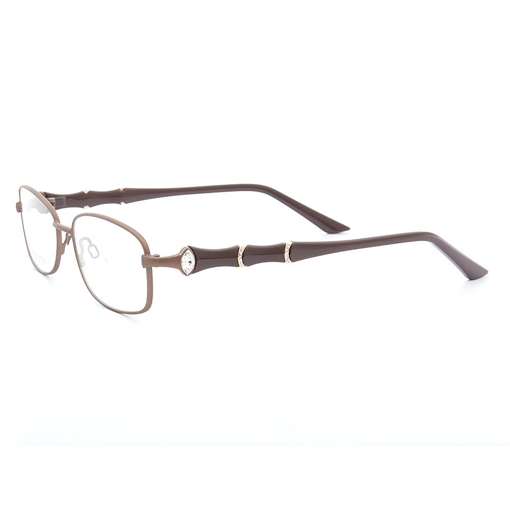 PACIEA Brille Damen Herren Ohne Sehstärke Anti Blaulicht Schmal Metall Mehrfarbig