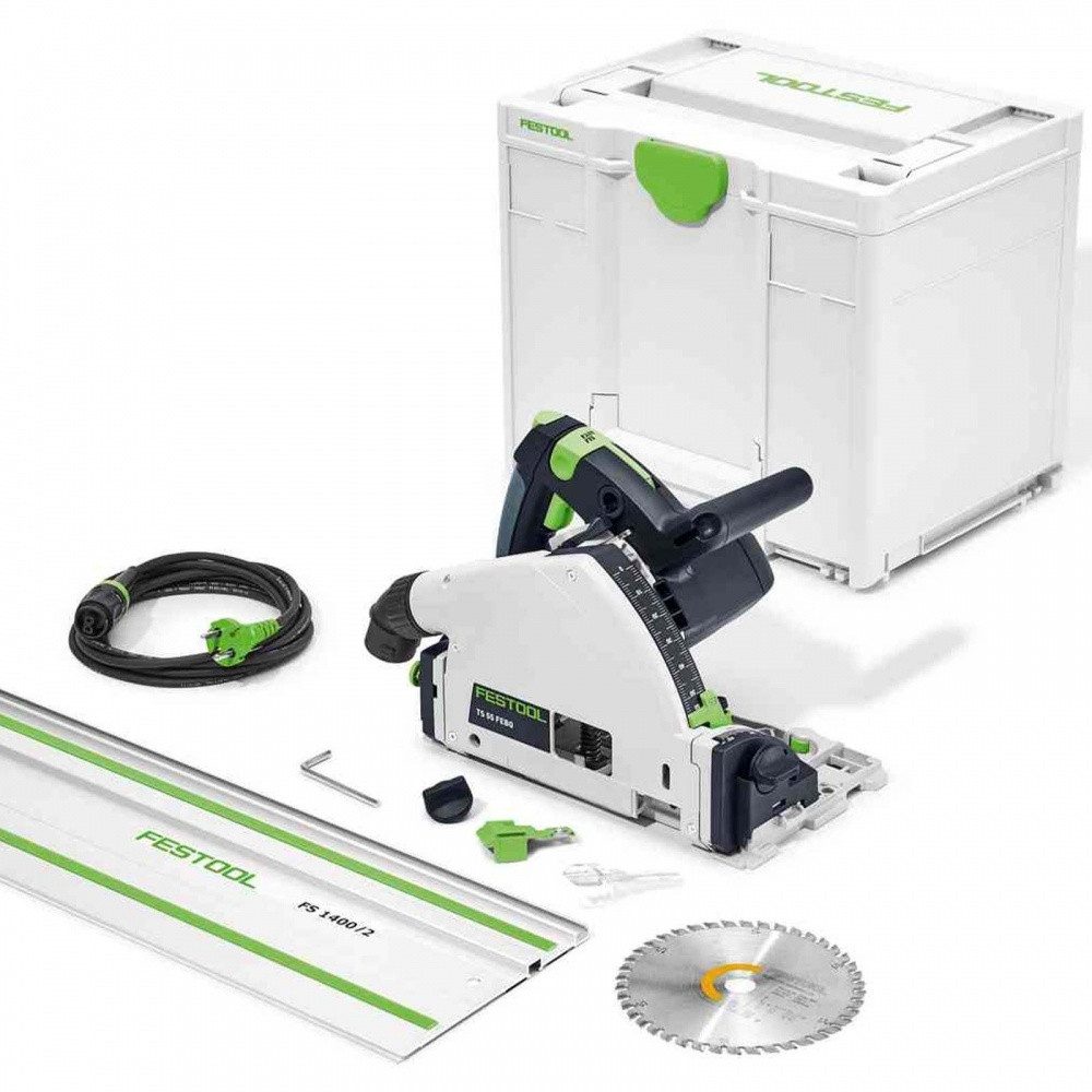 FESTOOL Tauchsäge Festool Tauchsäge TS 55 FEBQ-Plus-FS 577010 mit Zubehör i günstig online kaufen