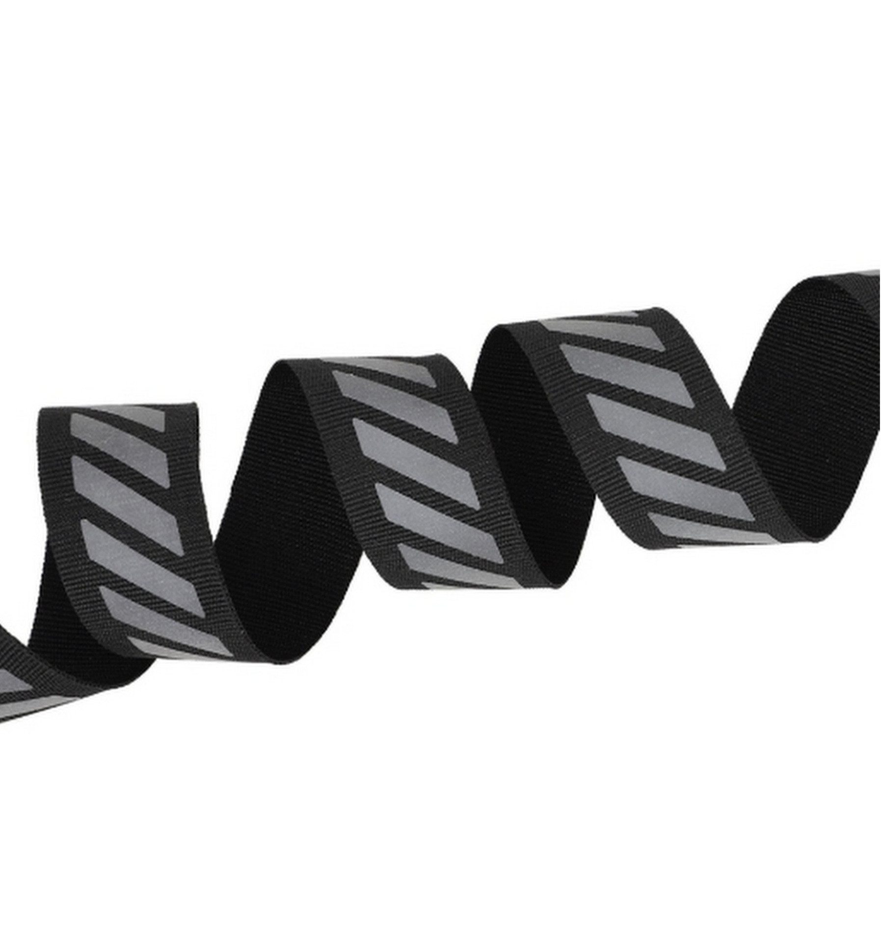 PaulZdrada Reflektorband Reflektorband zum Annähen Reflexband Leuchtband Polyester 2 meter, Reflektiert, Sichtbarkeit, Einfach beim Nähen, Dünn und leicht