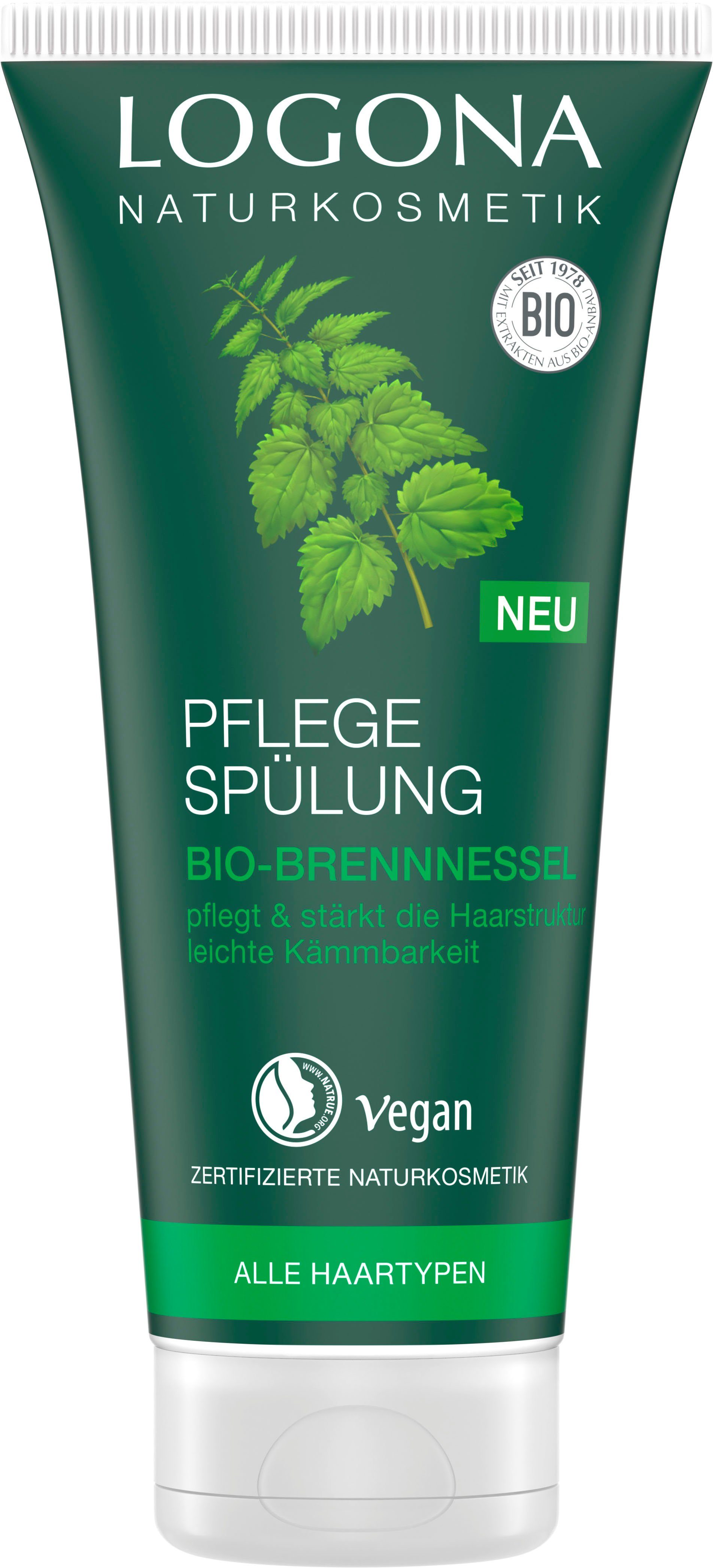 Logona LOGONA Spülung Pflege Haarspülung Bio-Brennnessel