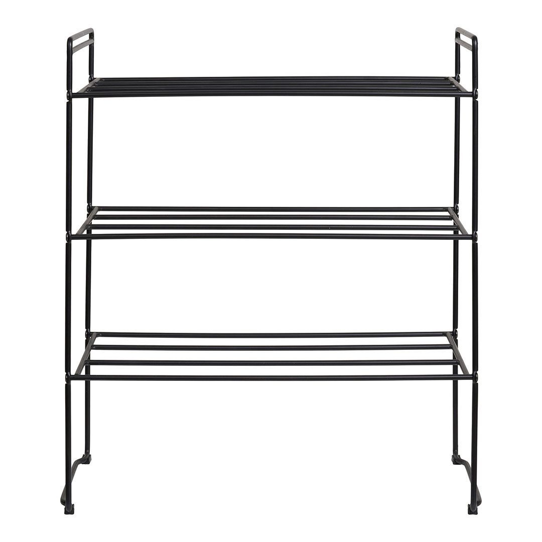 House Nordic Schuhschrank Swansea Schuhregal schwarz.
