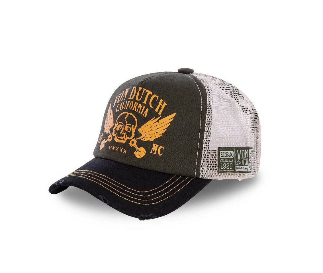 Von Dutch Trucker Cap Von Dutch Originals Trucker Cap - CREW USA 1929 / RGD TRD MRK (Basecap, Meshcap, Trucker Kappe)