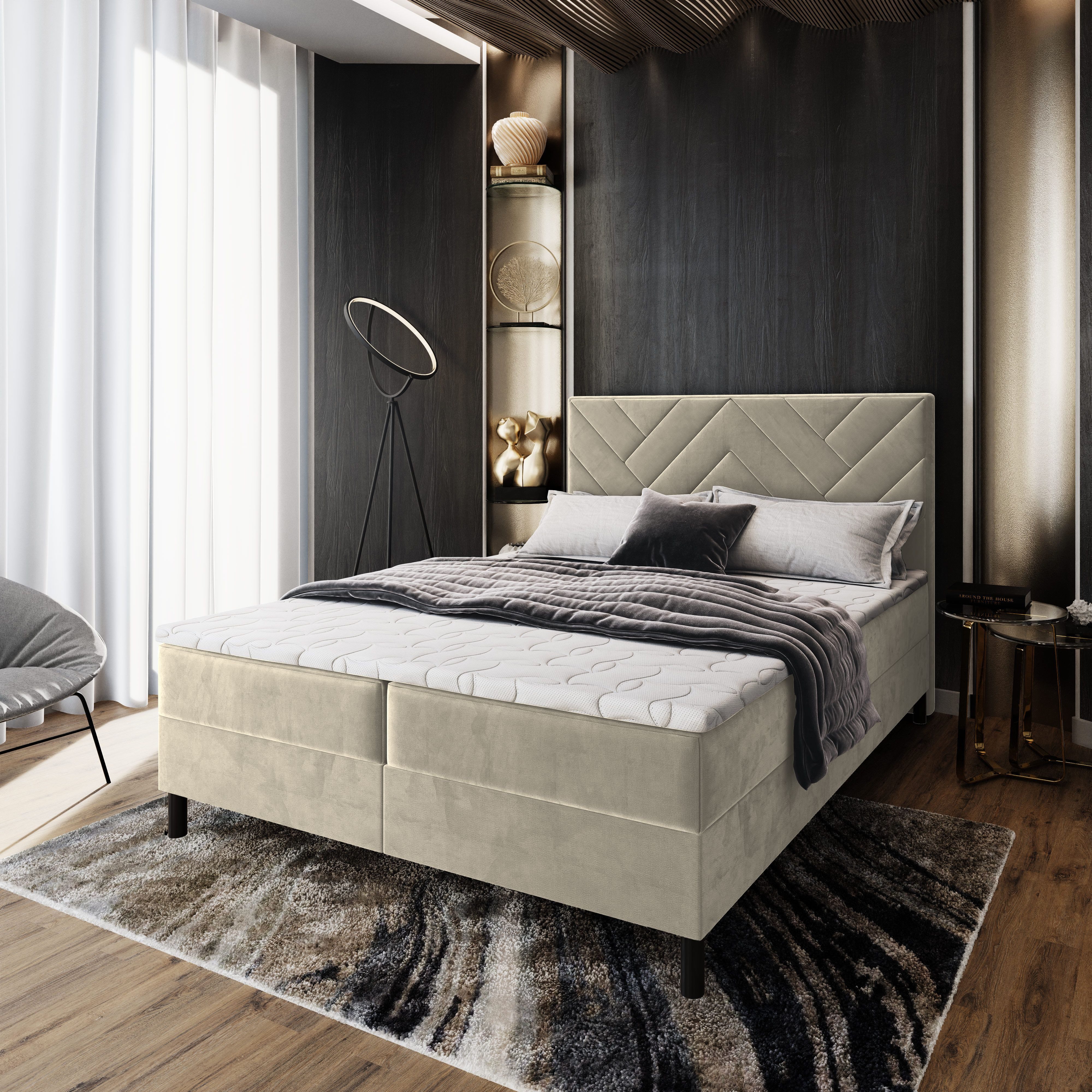 Masseno Boxbett ROKIS 160x200 cm mit günstig online kaufen