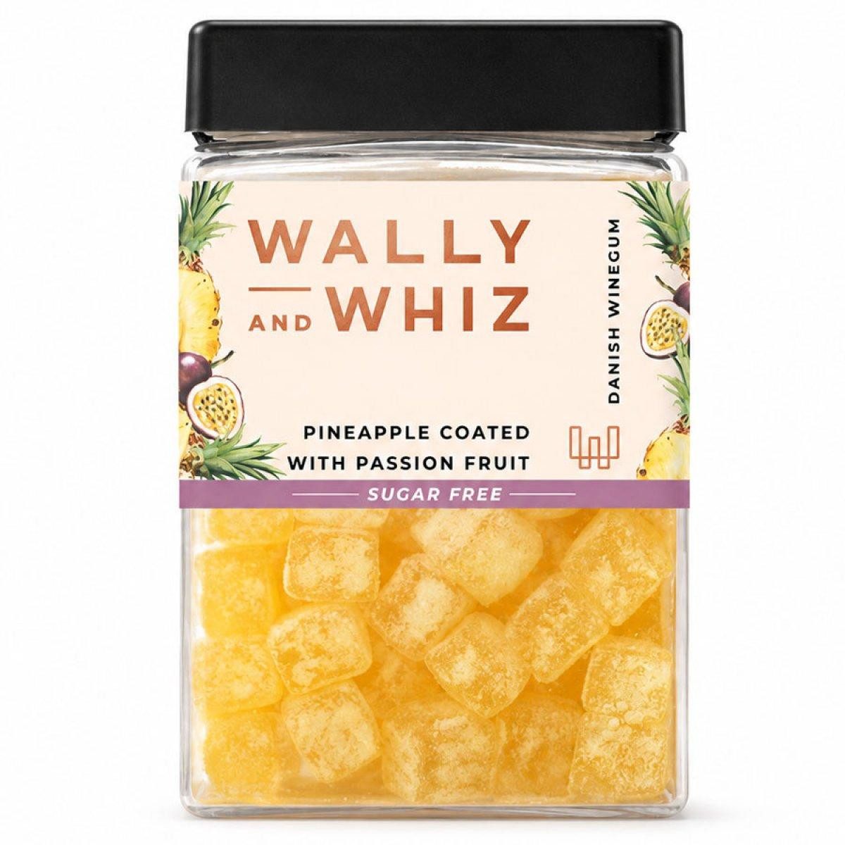 Wally & Whiz Süßigkeit Weingummi Ananas und Passionsfrucht (Zuckerfrei) (240g)