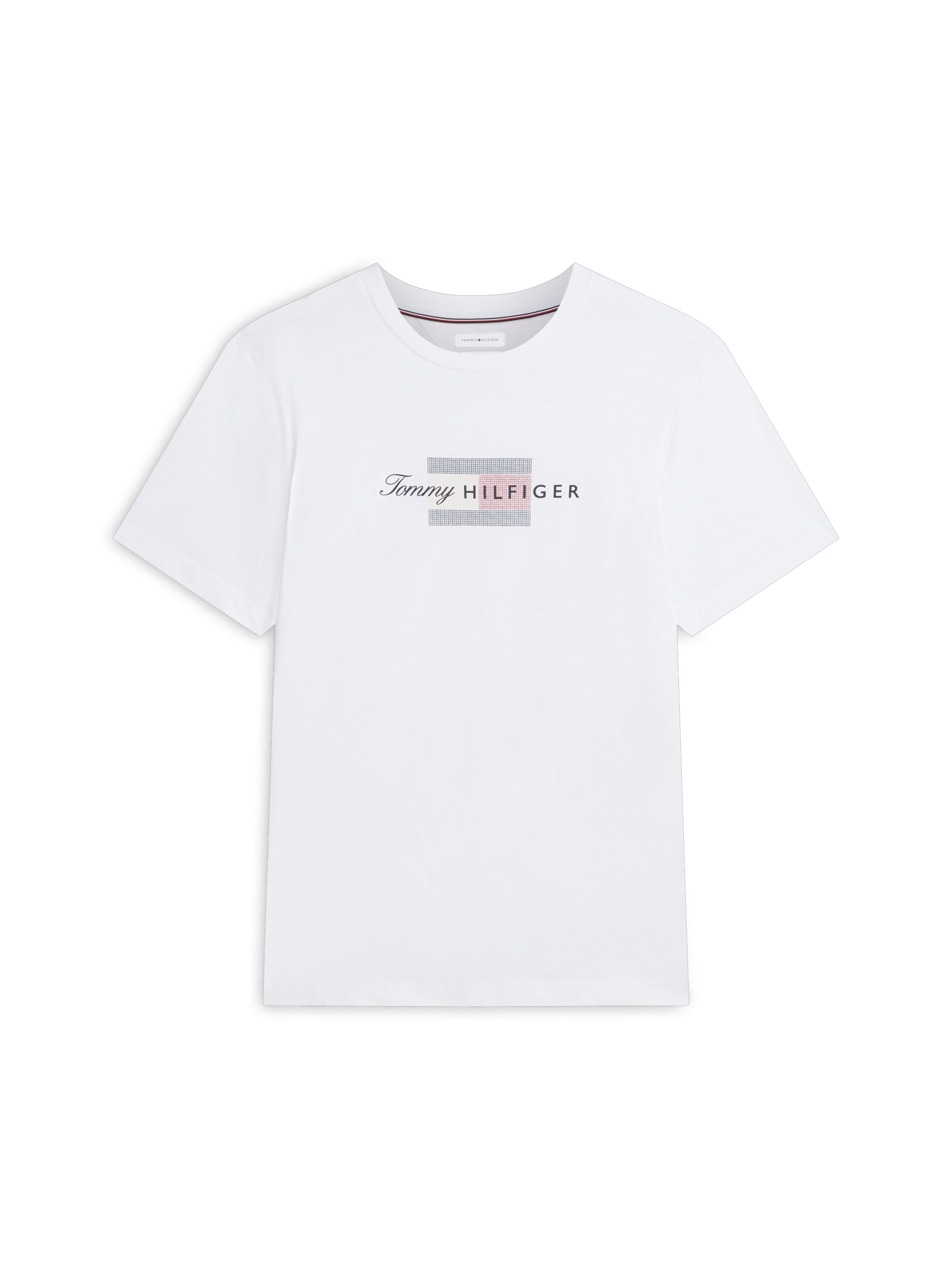 Tommy Hilfiger Big & Tall T-Shirt aus Jersey mit Flag-Grafik, Große Größen