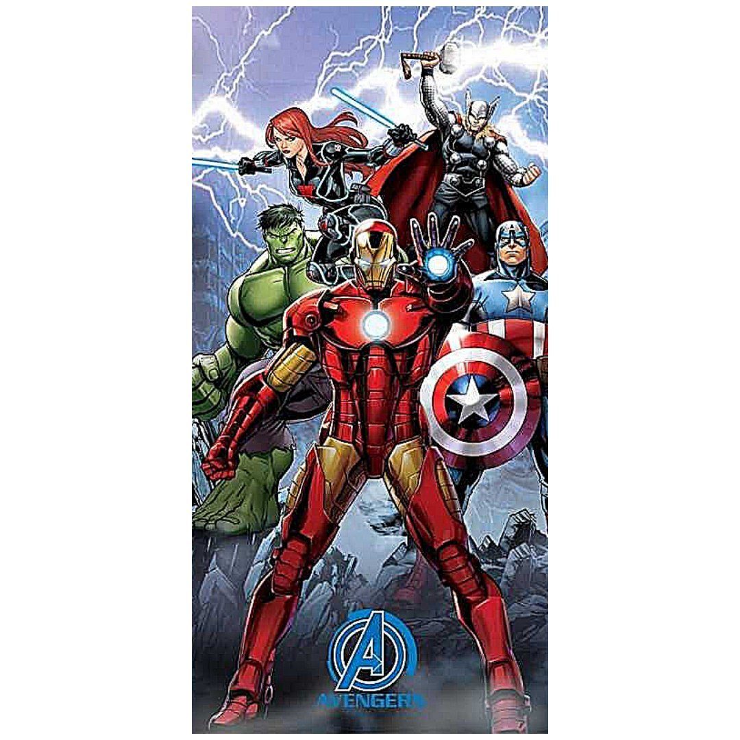MARVEL Badetuch »Avengers« (1-St), Kinder Strandtuch Badetuch Handtuch XXL  Strandlaken Avengers 70 x 140 cm online kaufen | OTTO