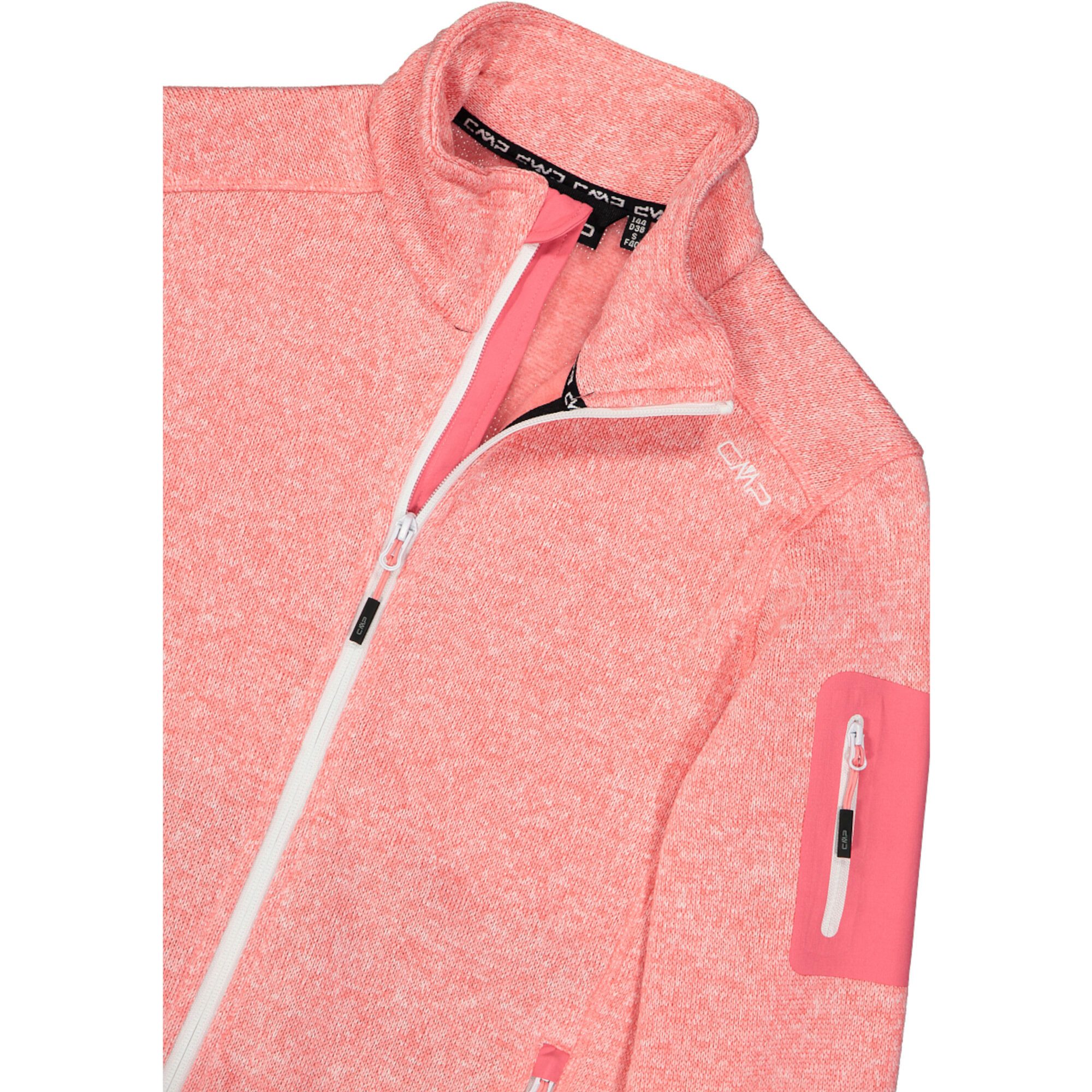 CMP Fleecejacke CMP Damen Jacke Knitted Melange Fleece Jacket 3H14746 – Bild 5 von 5