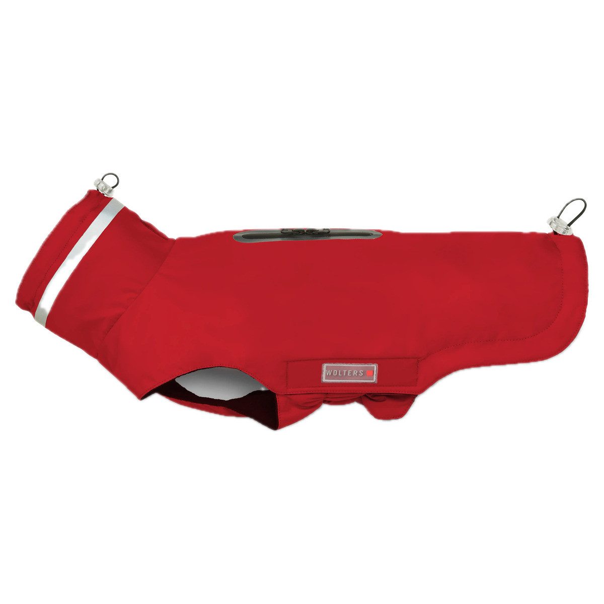 Hundemantel Outdoorjacke Modern Classic Dackel rot