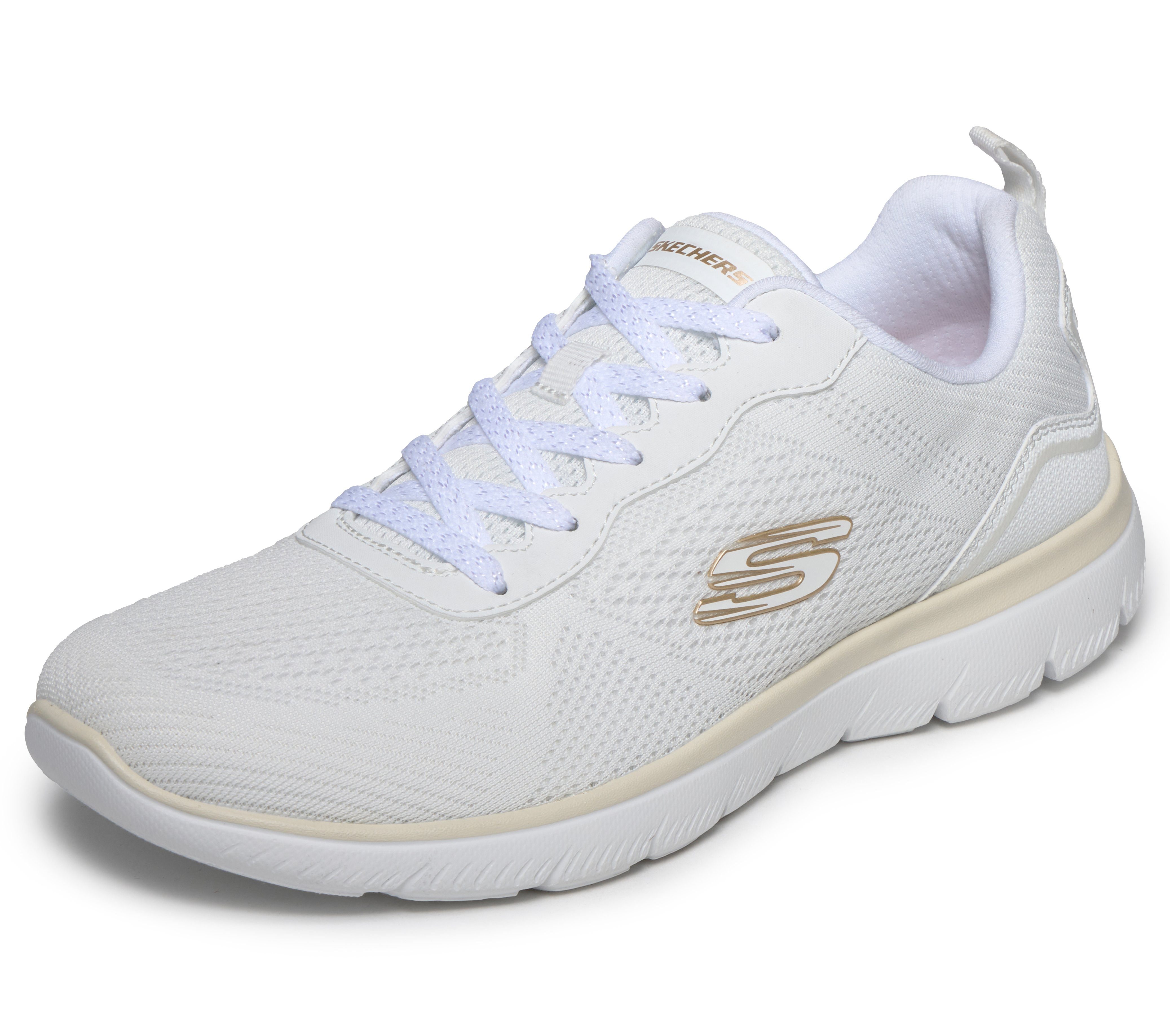 Skechers SUMMITS Sneaker Schnürschuh, Freizeitschuh, Halbschuh mit Memory Foam