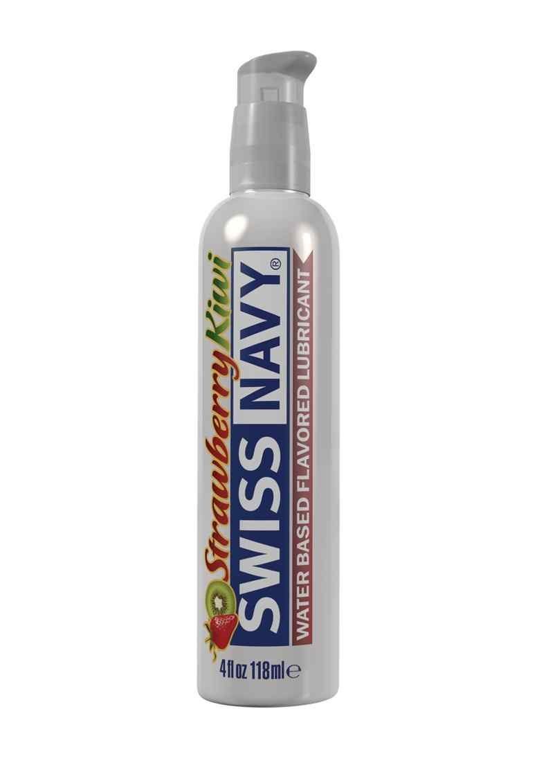 Gleitgel Swiss Navy Gleitmittel Mit Erdbeer-Kiwi-Geschmack 118ml